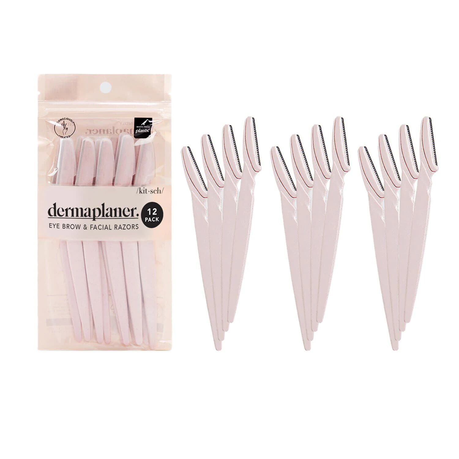 Recycled Plastic Dermaplaner 12pc Set - Terracotta