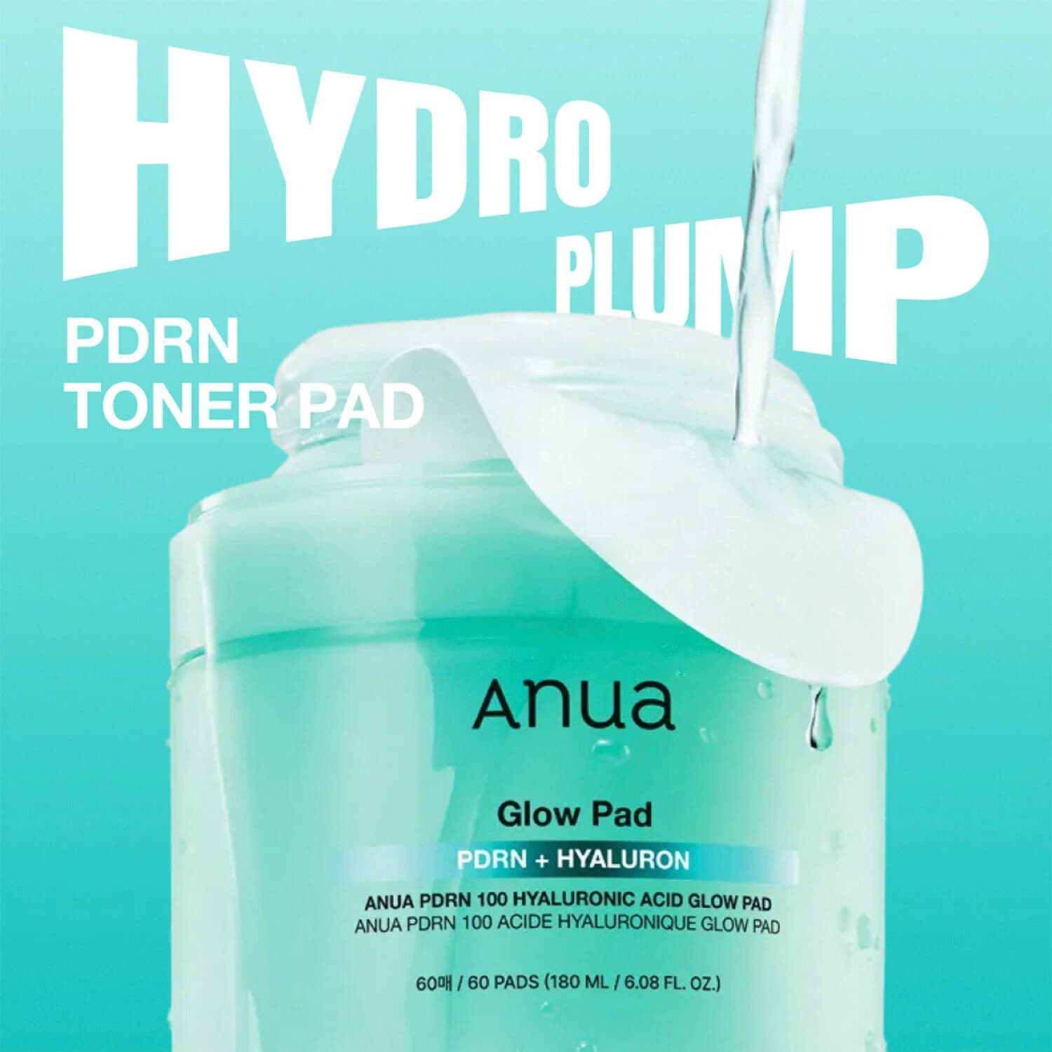 PDRN 100 Hyaluronic Acid Glow Pad