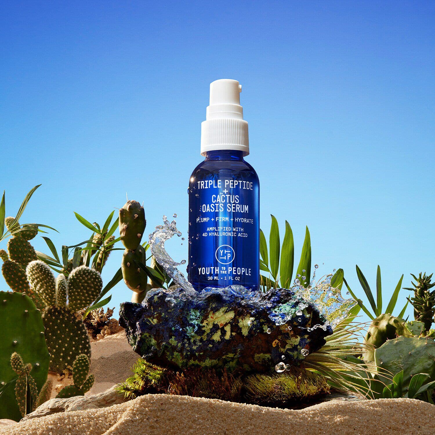 Triple Peptide Hydrating + Firming Oasis Serum With Hyaluronic Acid
