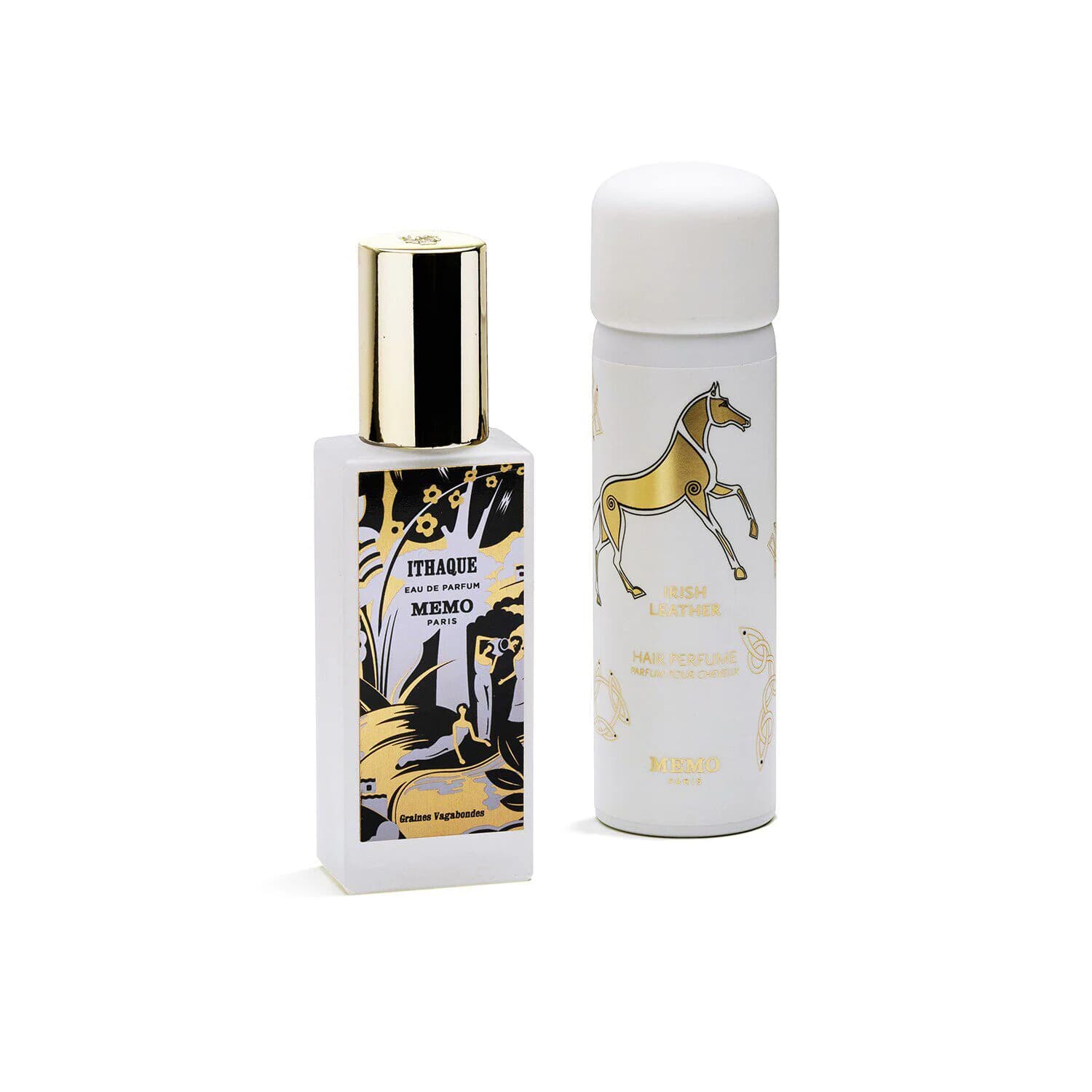 Perfume & Hair Duo Set - Ithaque & Irish Leather