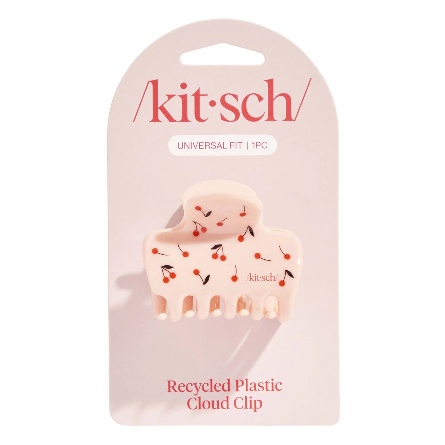 Medium Cloud Clip - Cherry Print