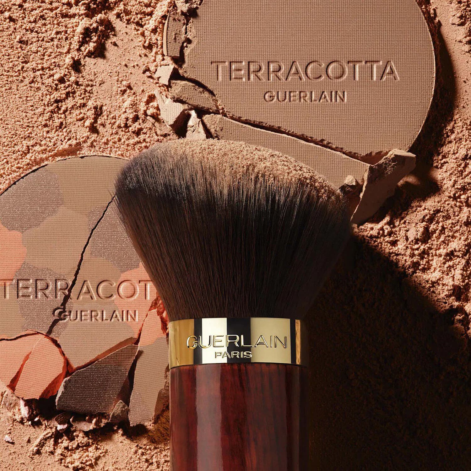 Terracotta Light Kabuki Powder Brush