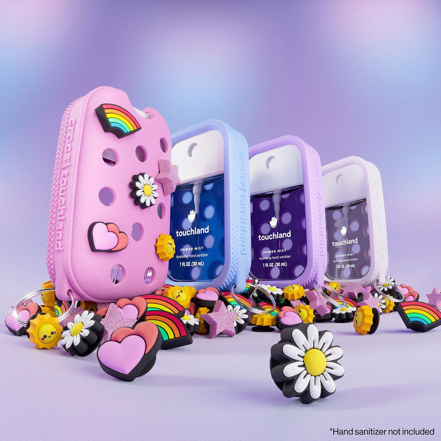 Crocs x Touchland Hand Mist Case - Pixie Lavender