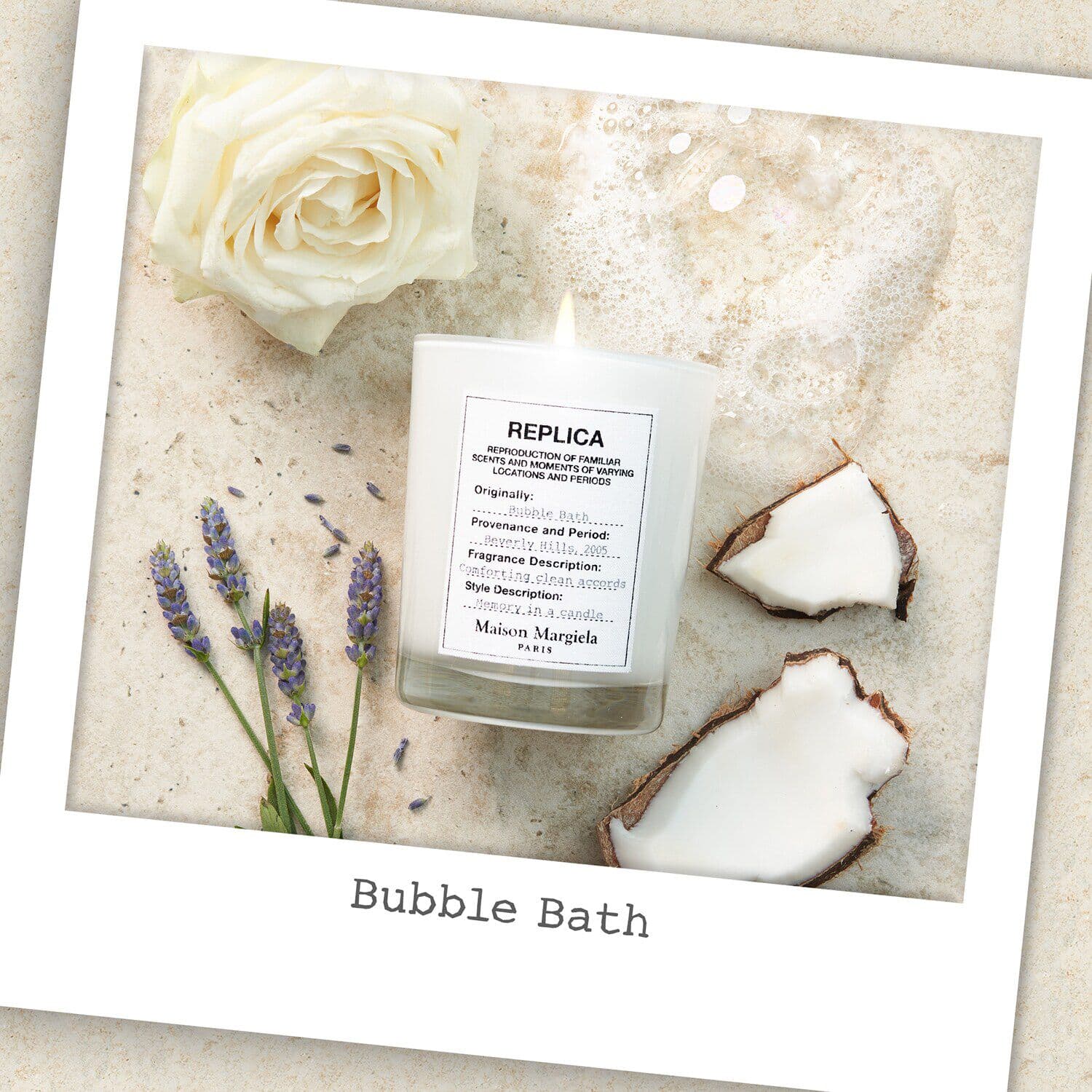 Replica Bubble Bath Scented candle