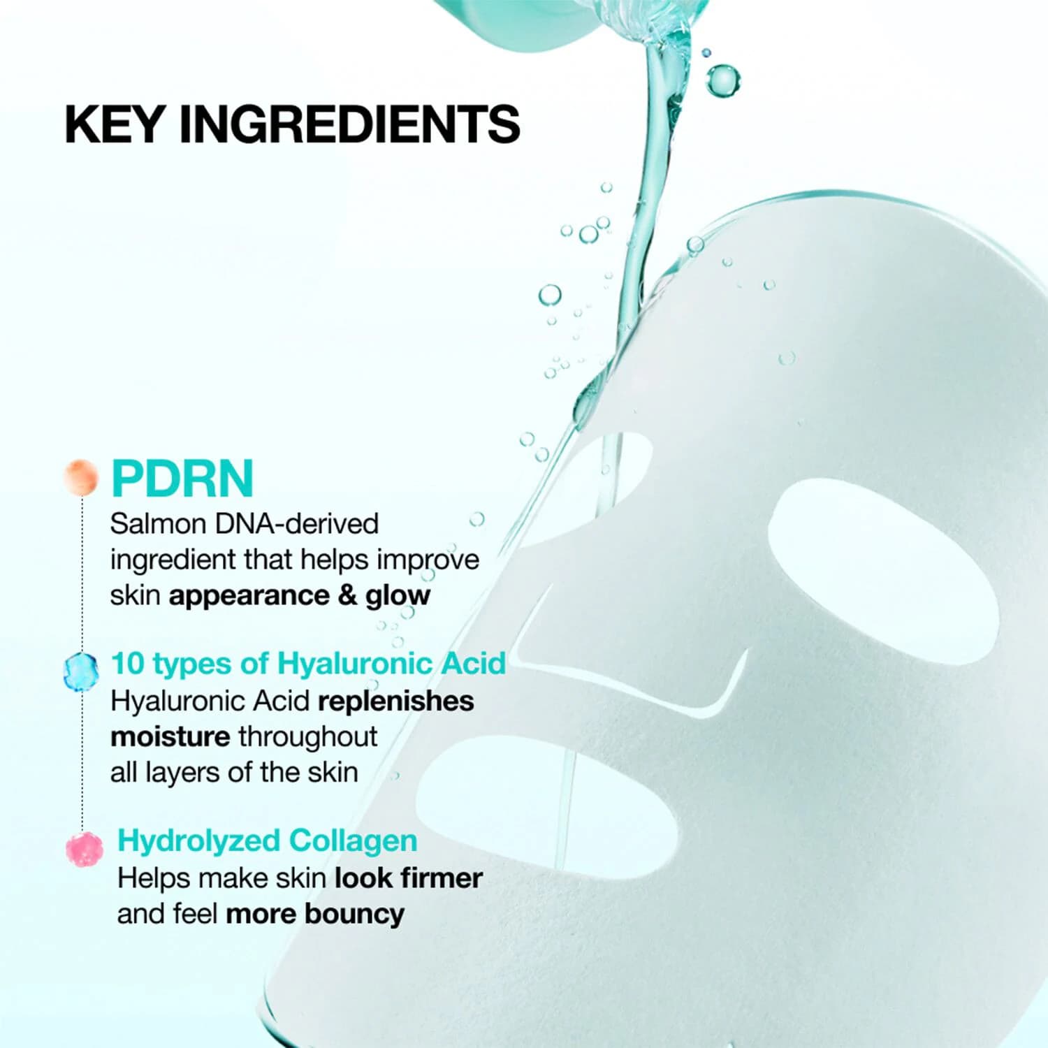 PDRN Hyaluronic Acid Capsule 100 Serum Mask