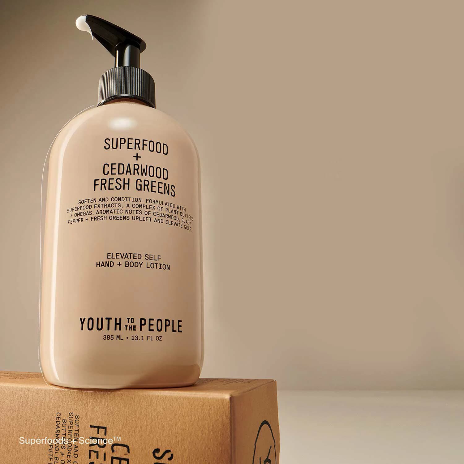 Superfood Hand + Body Lotion With Kale + Green Tea