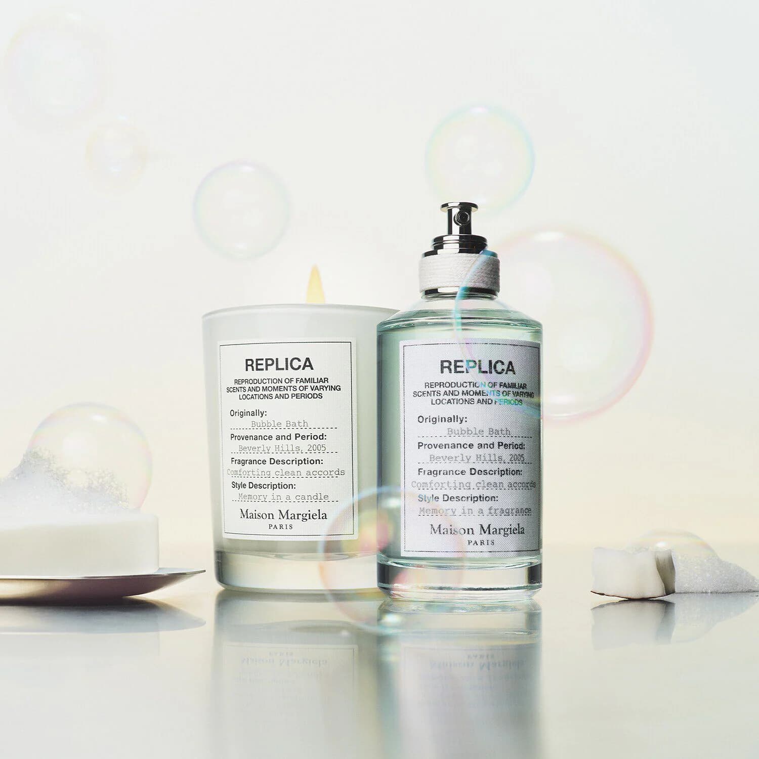Replica Bubble Bath Scented candle