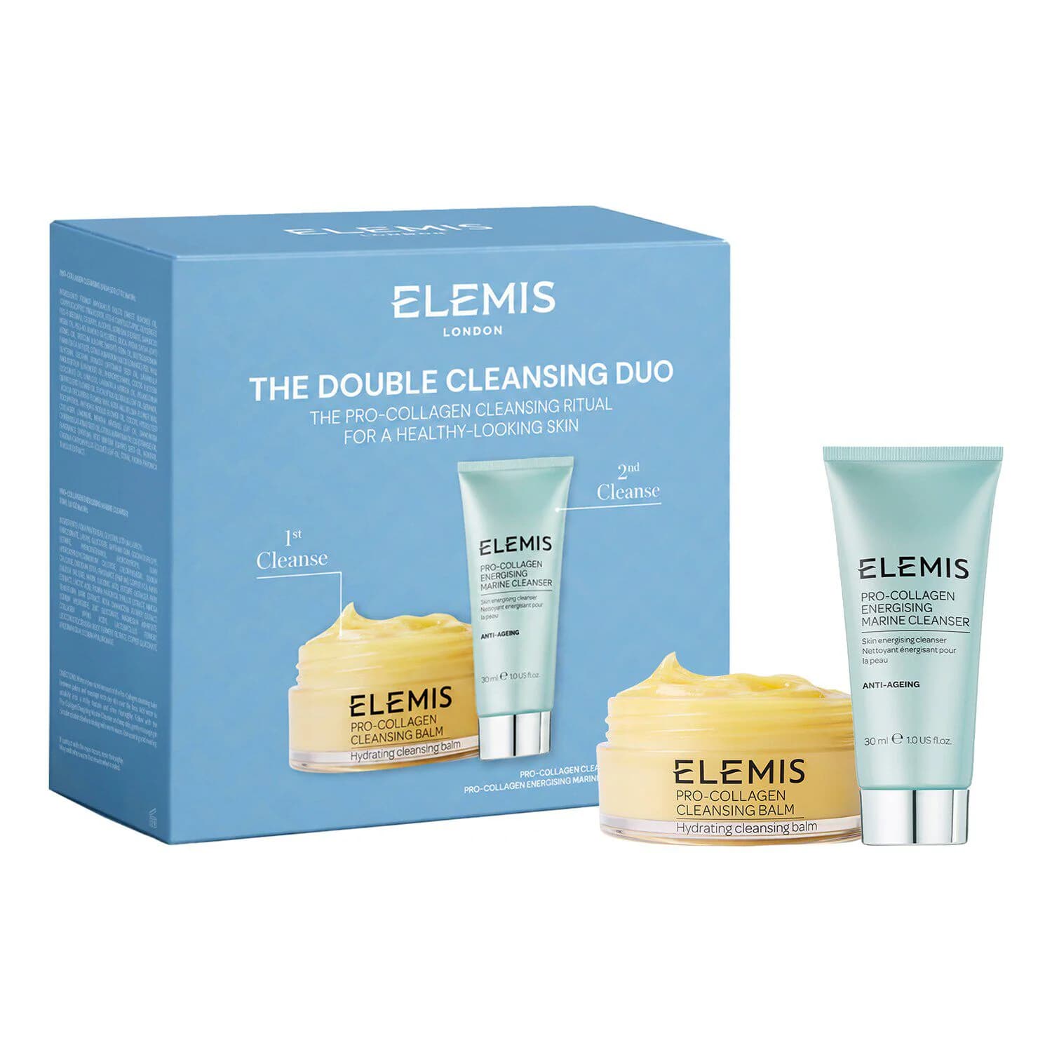 Pro-Collagen Double Cleanse Duo Set – Cleanse & Nourish