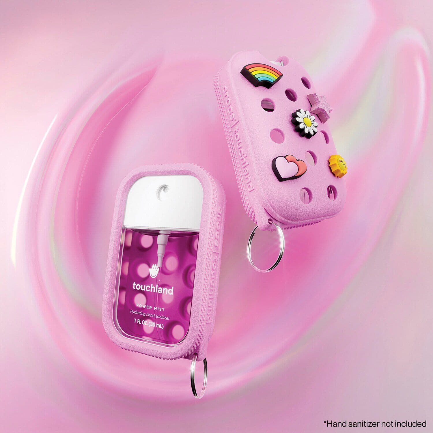 Crocs x Touchland Hand Mist Case - Sugarpop Pink