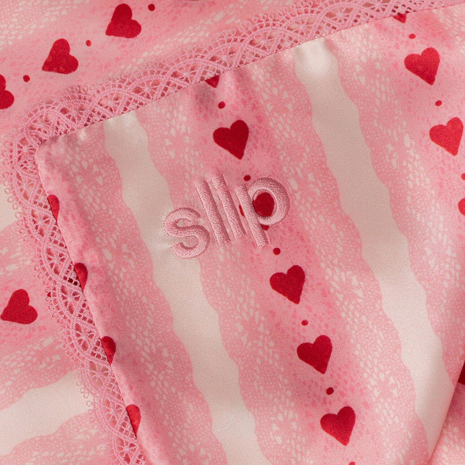 Queen Pillowcase (lace) - Sweetie