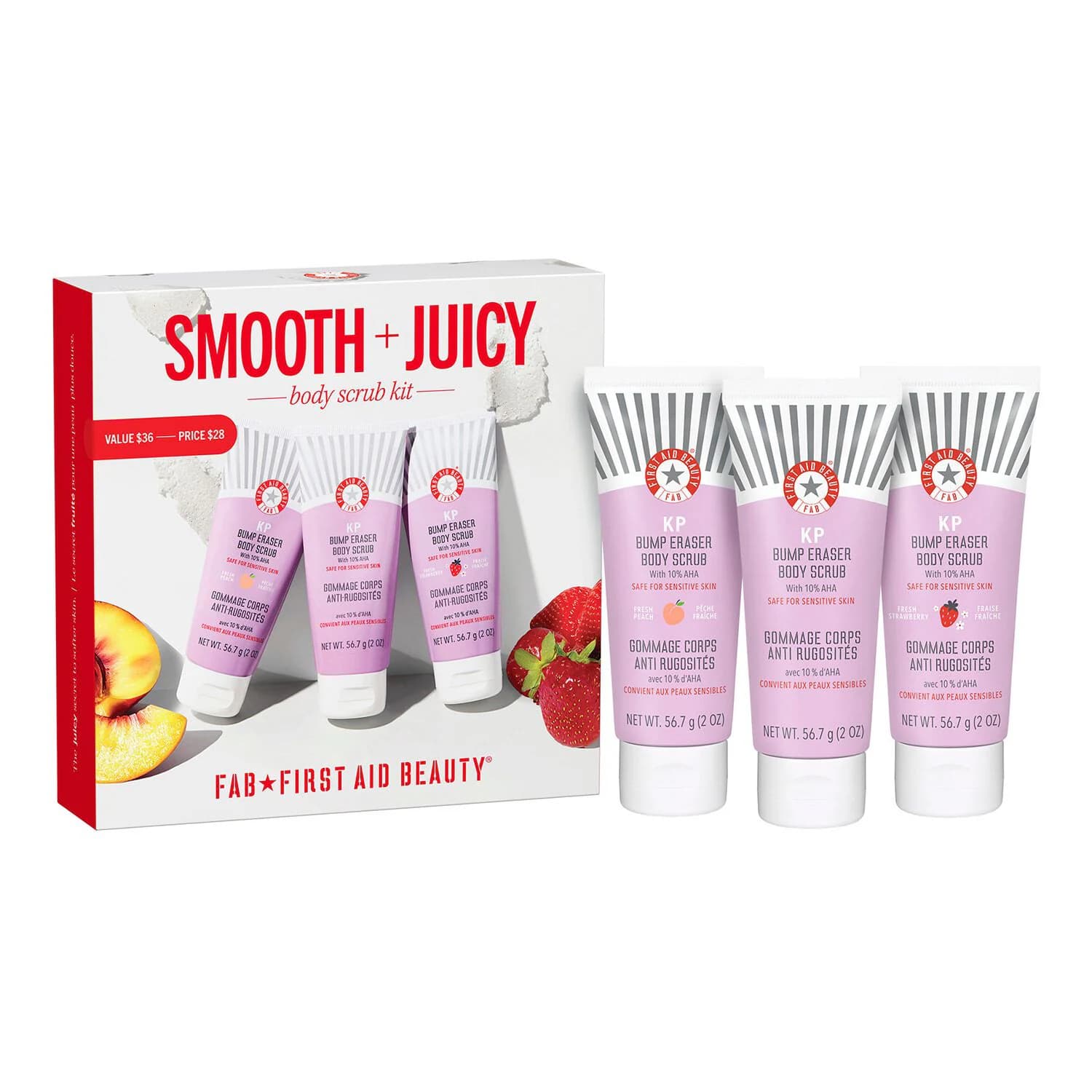 KP Scrub Smooth & Juicy Trio Kit