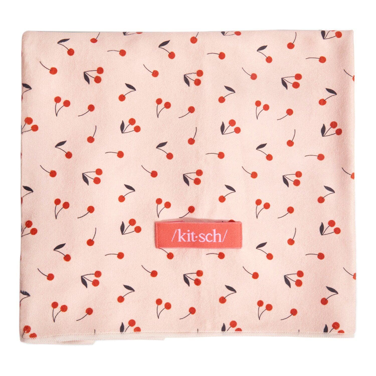 XL Hair Towel Wrap - Cherry Print