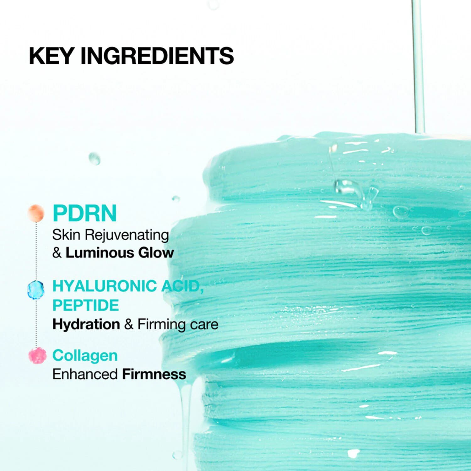 PDRN 100 Hyaluronic Acid Glow Pad