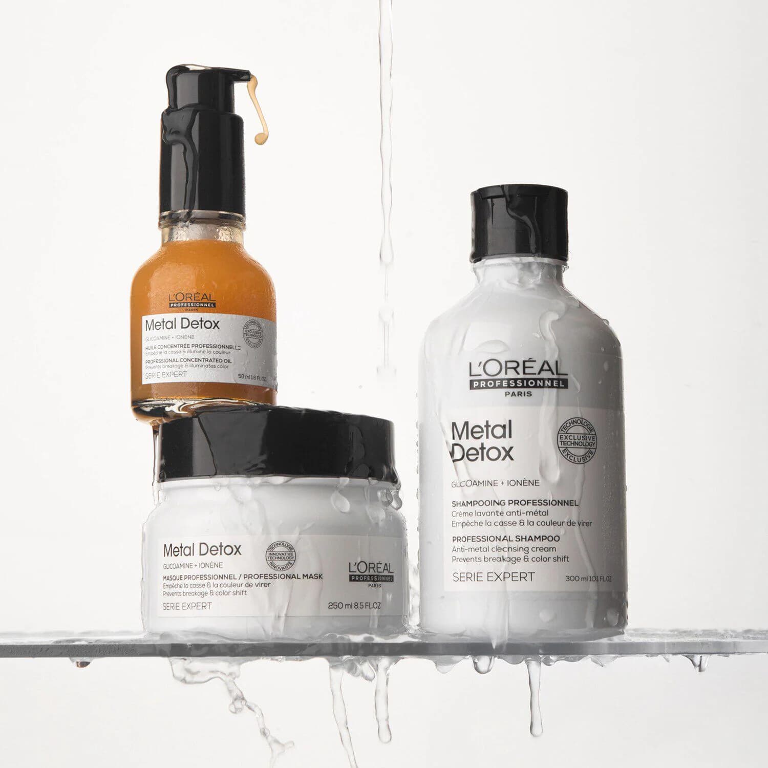 Metal Detox Hair Mask, For Colored And Damaged Hair