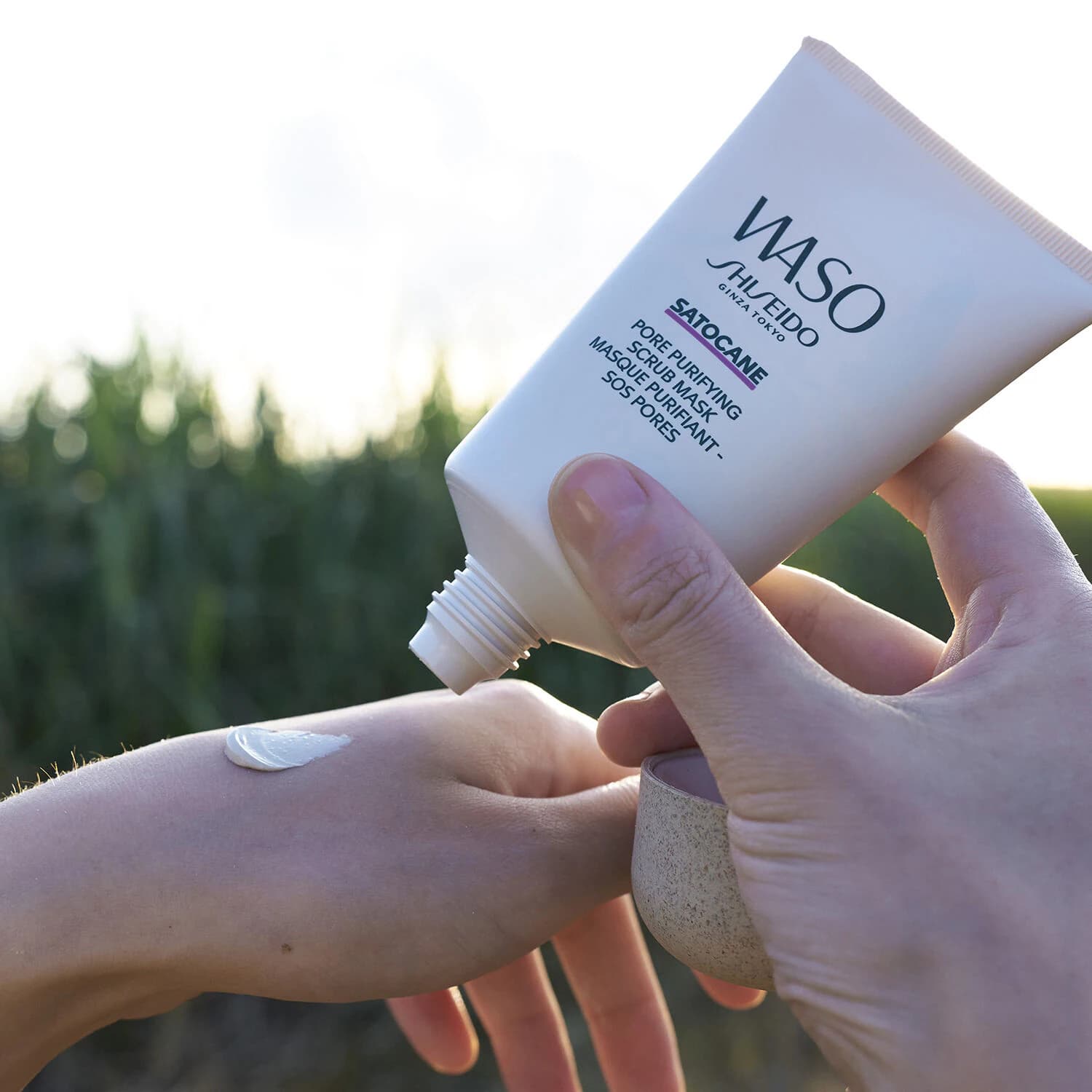 SHISEIDO WASO SATOCANE PORE PURIFYING SCRUB MASK