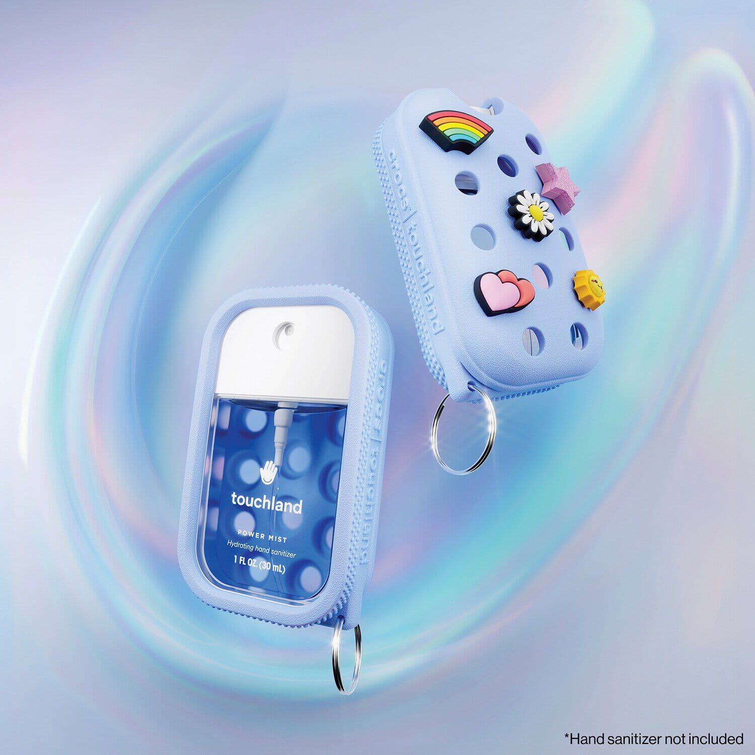 Crocs x Touchland Hand Mist Case - Cloudwave Blue