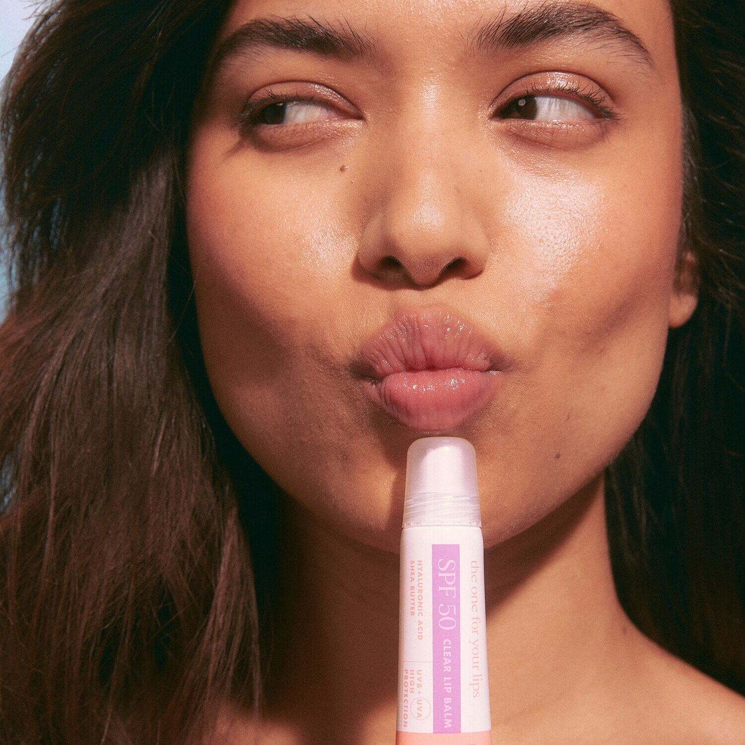 The One for Your Lips – Clear Lip Balm SPF 50 with Squalane