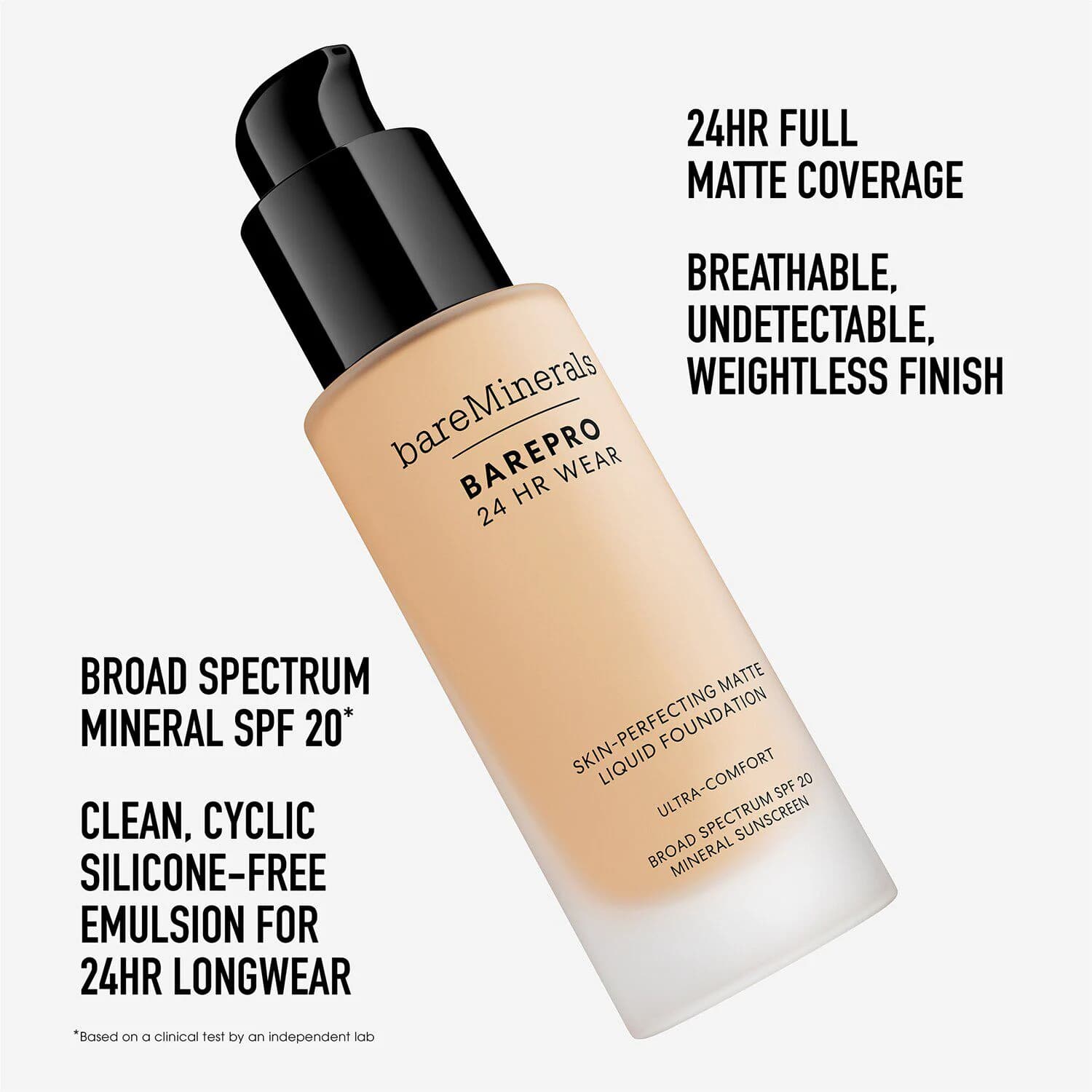 BAREPRO 24HR Matte Comfort Liquid Foundation