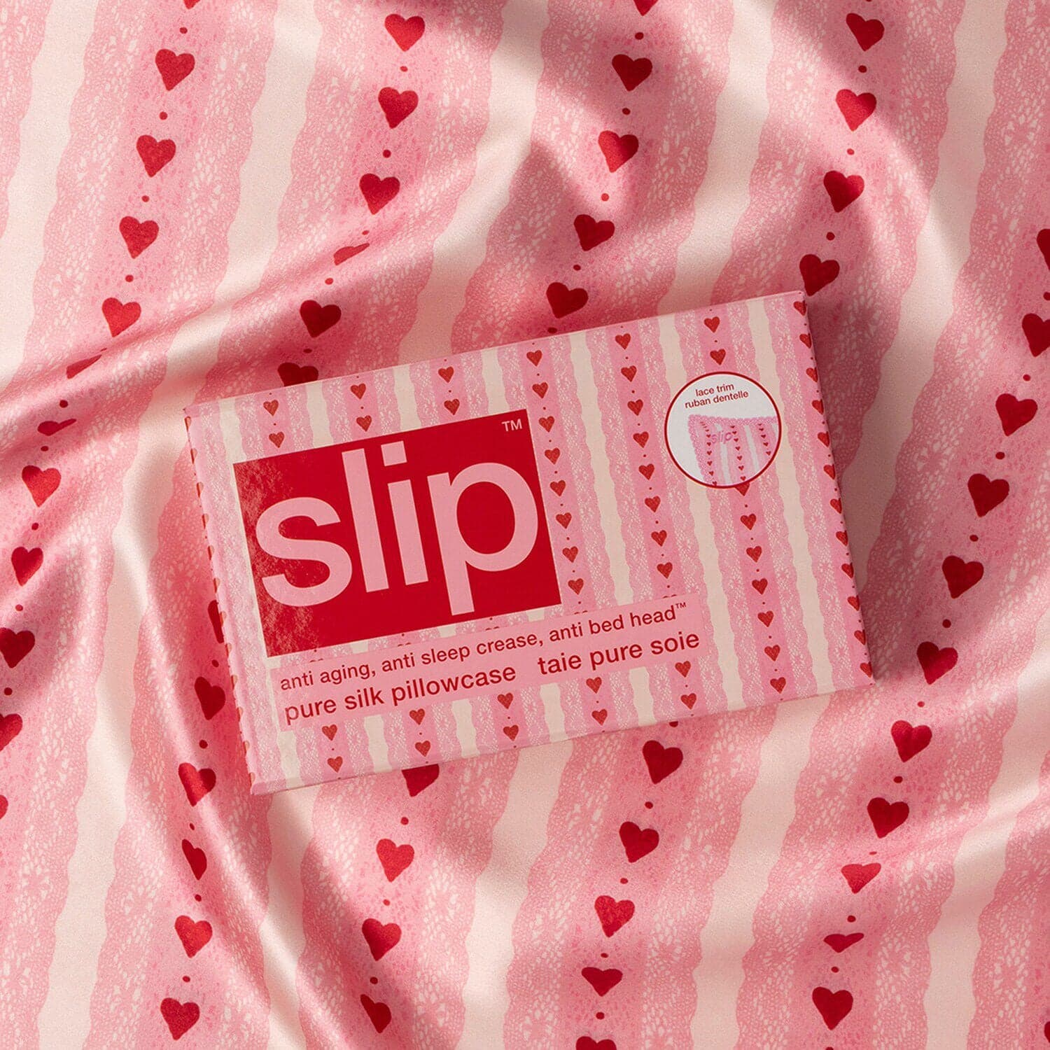 Queen Pillowcase (lace) - Sweetie