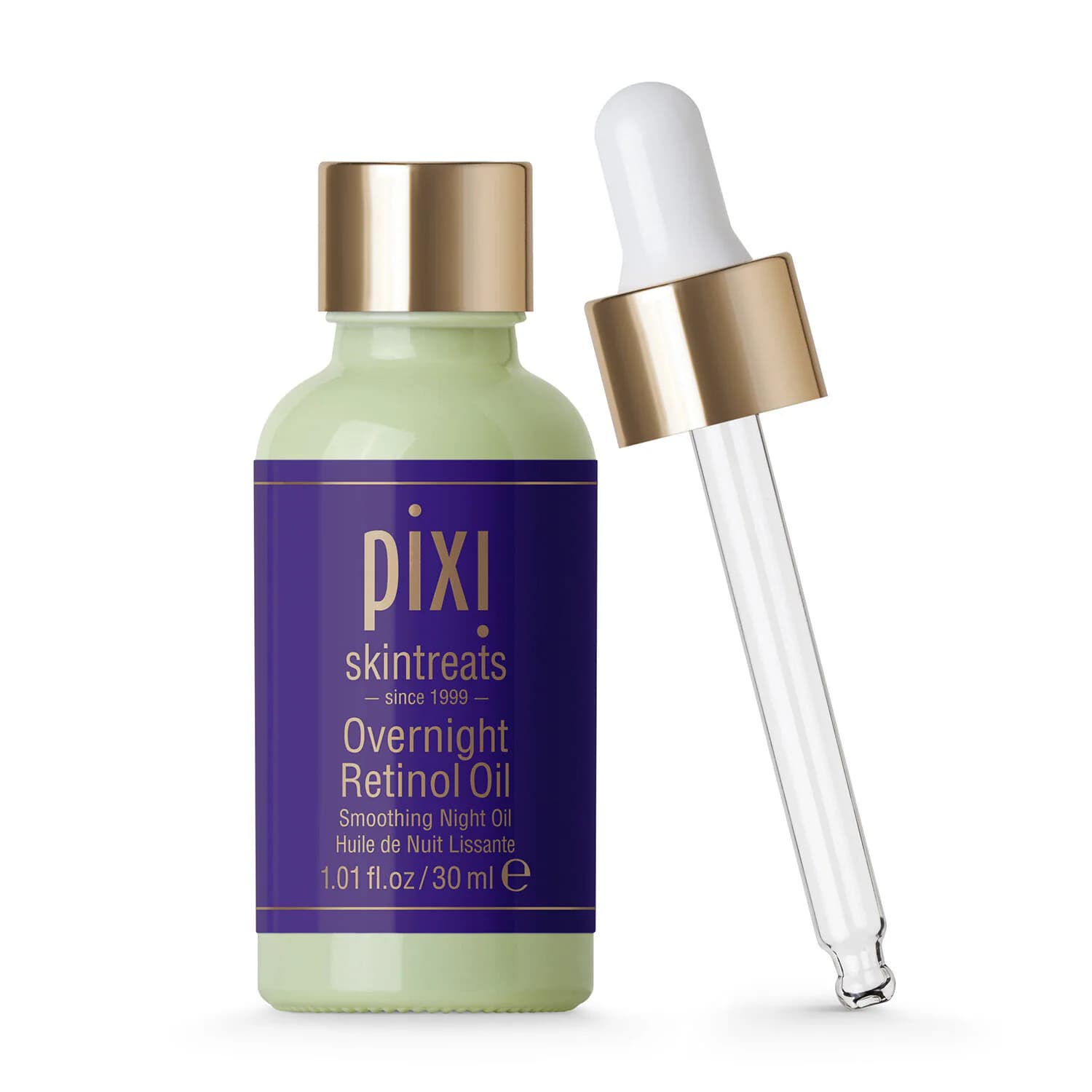 Overnight retinol oil