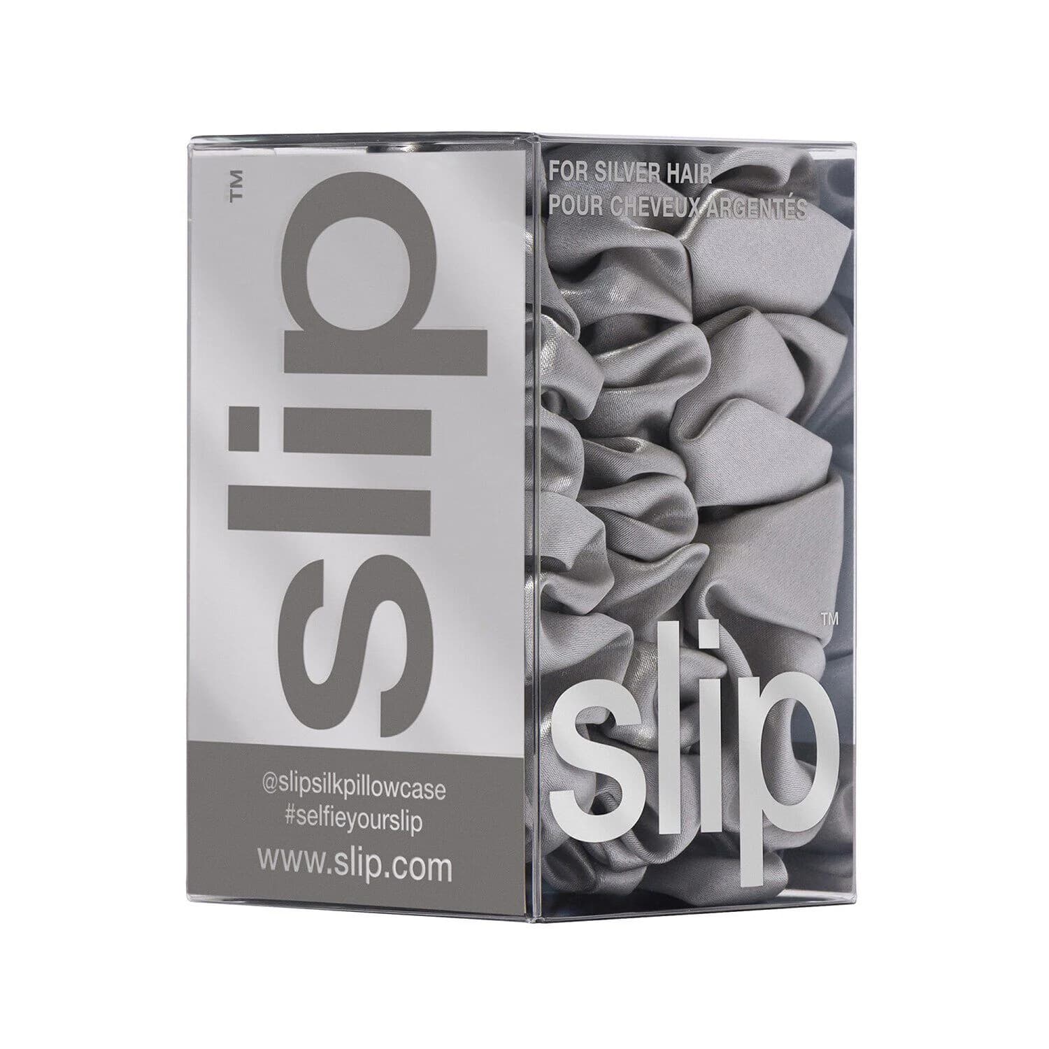 Back to Basics Midi/Large Scrunchie - Silver