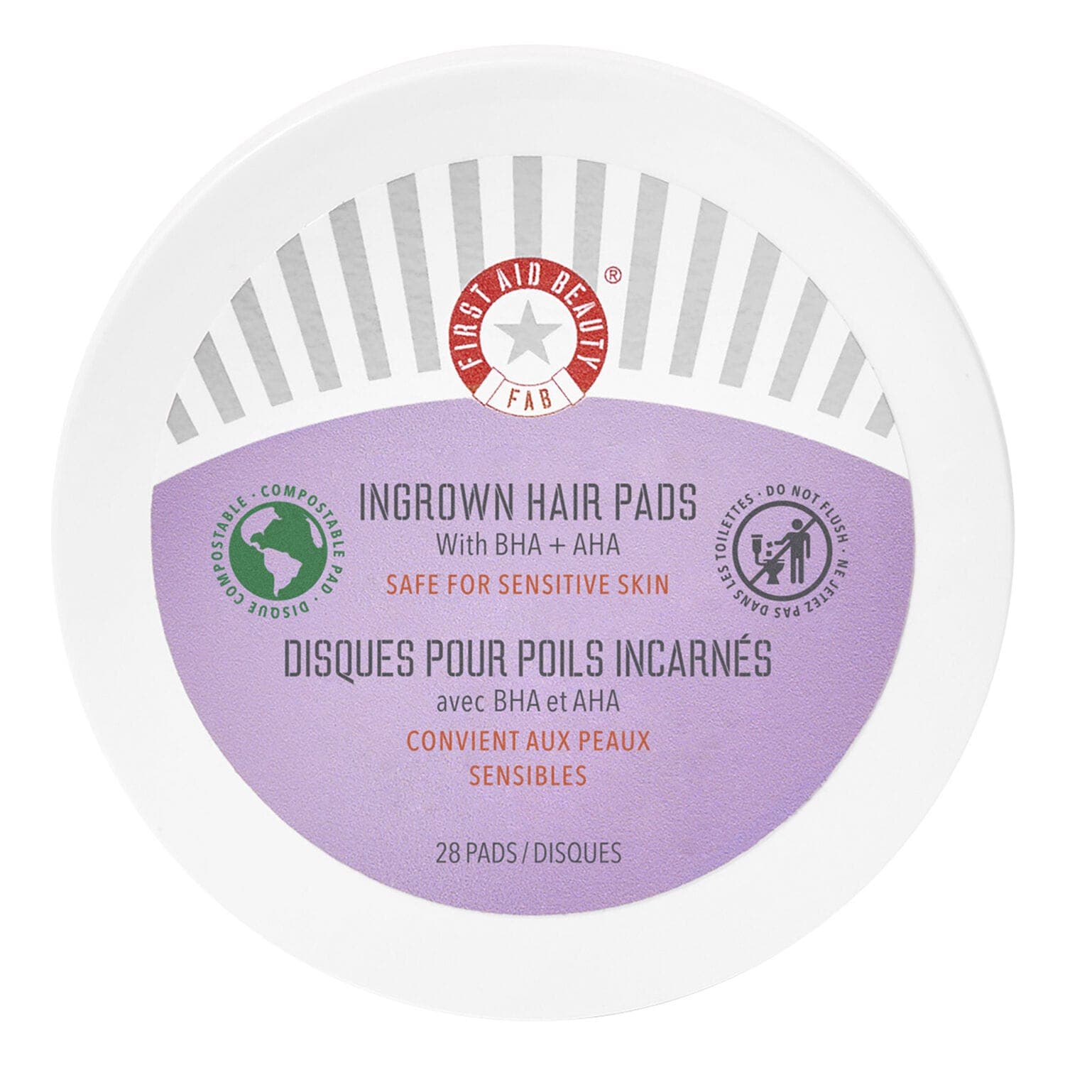 Ingrown Hair Pads with BHA and AHA