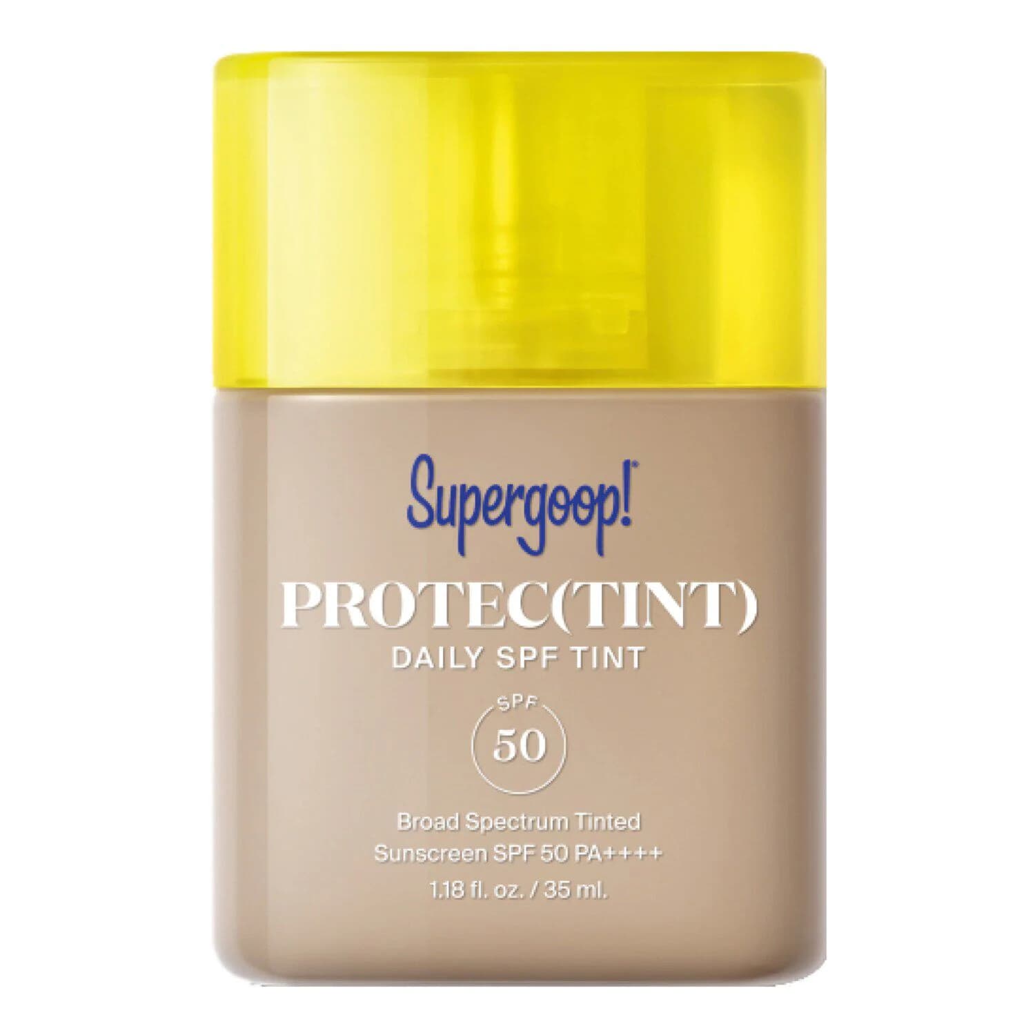 Protec(tint) Daily SPF Tint SPF 50 Sunscreen Skin Tint with Ectoin