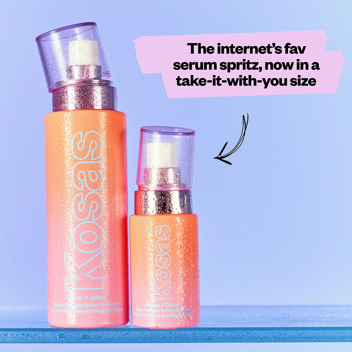 Mini Plump + Juicy Vegan Collagen Spray-On Serum