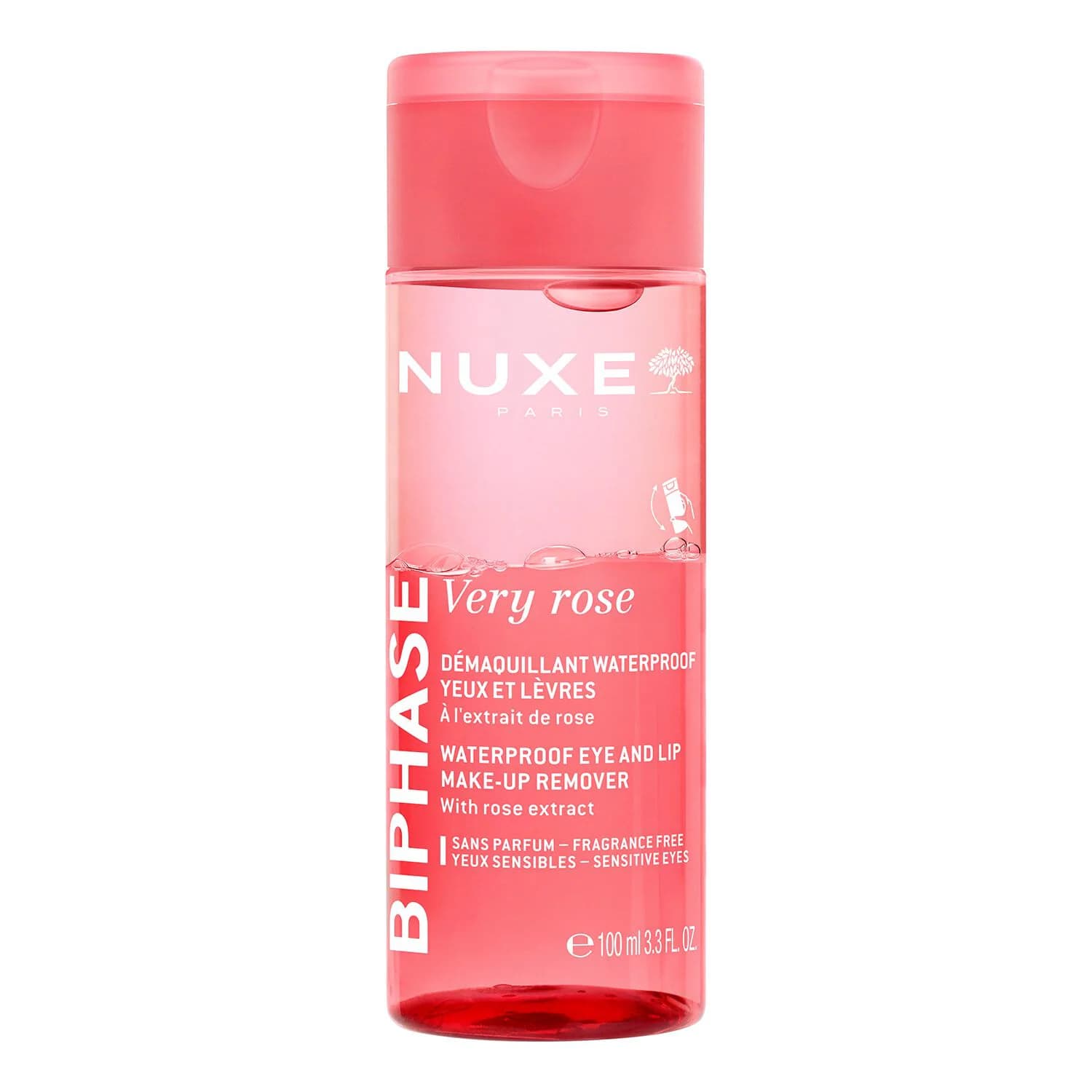 Very Rose Biphasic Eye Makeup Remover Eyes and Lips