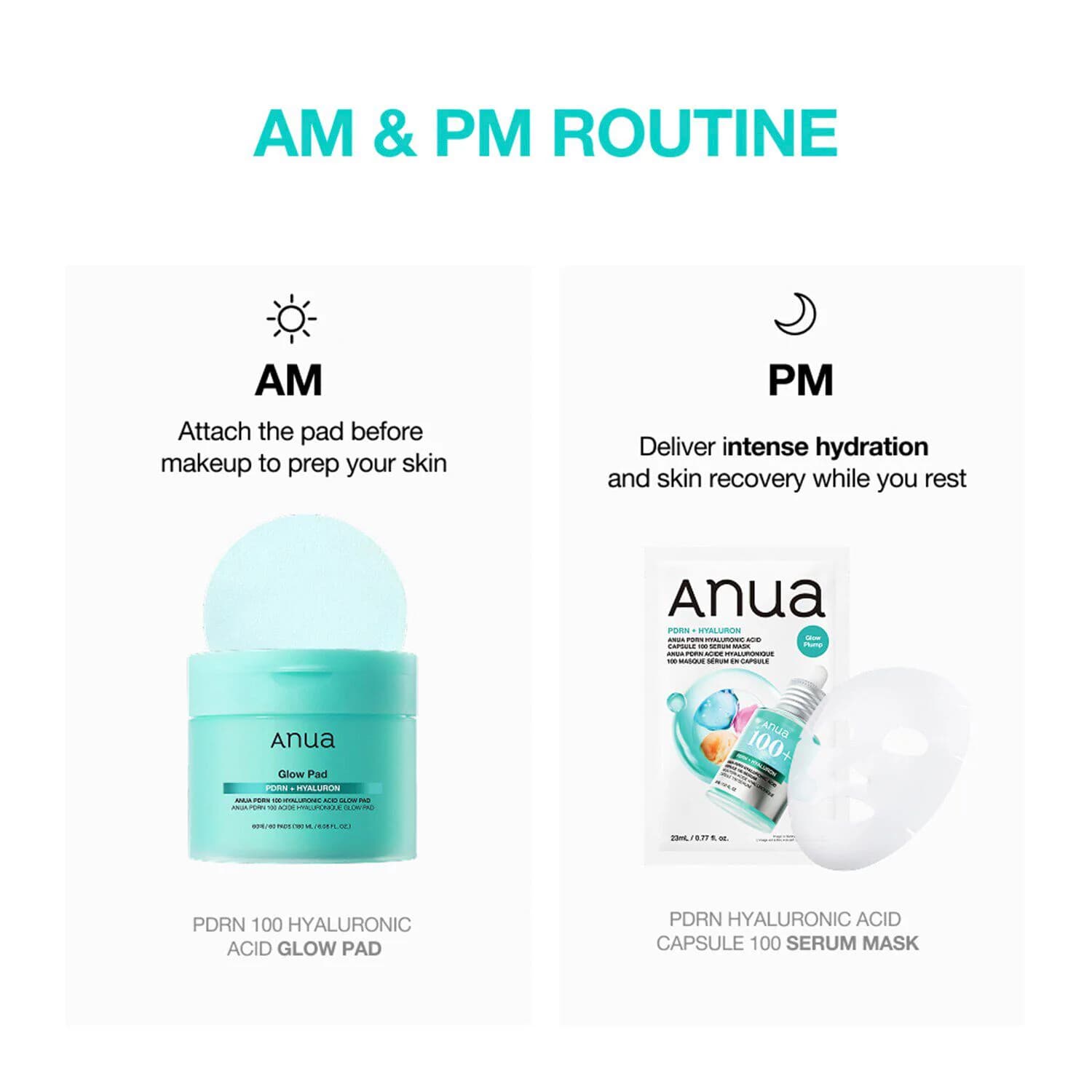 PDRN Hyaluronic Acid Capsule 100 Serum Mask