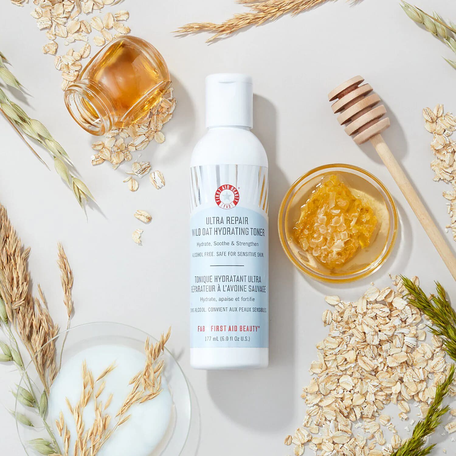 Hydrating Toner with Squalane + Oats