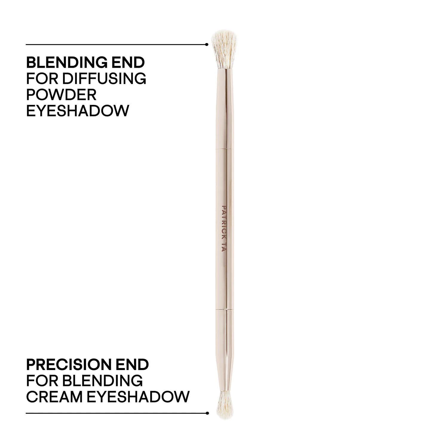 Dual-Ended Eyeshadow Brush