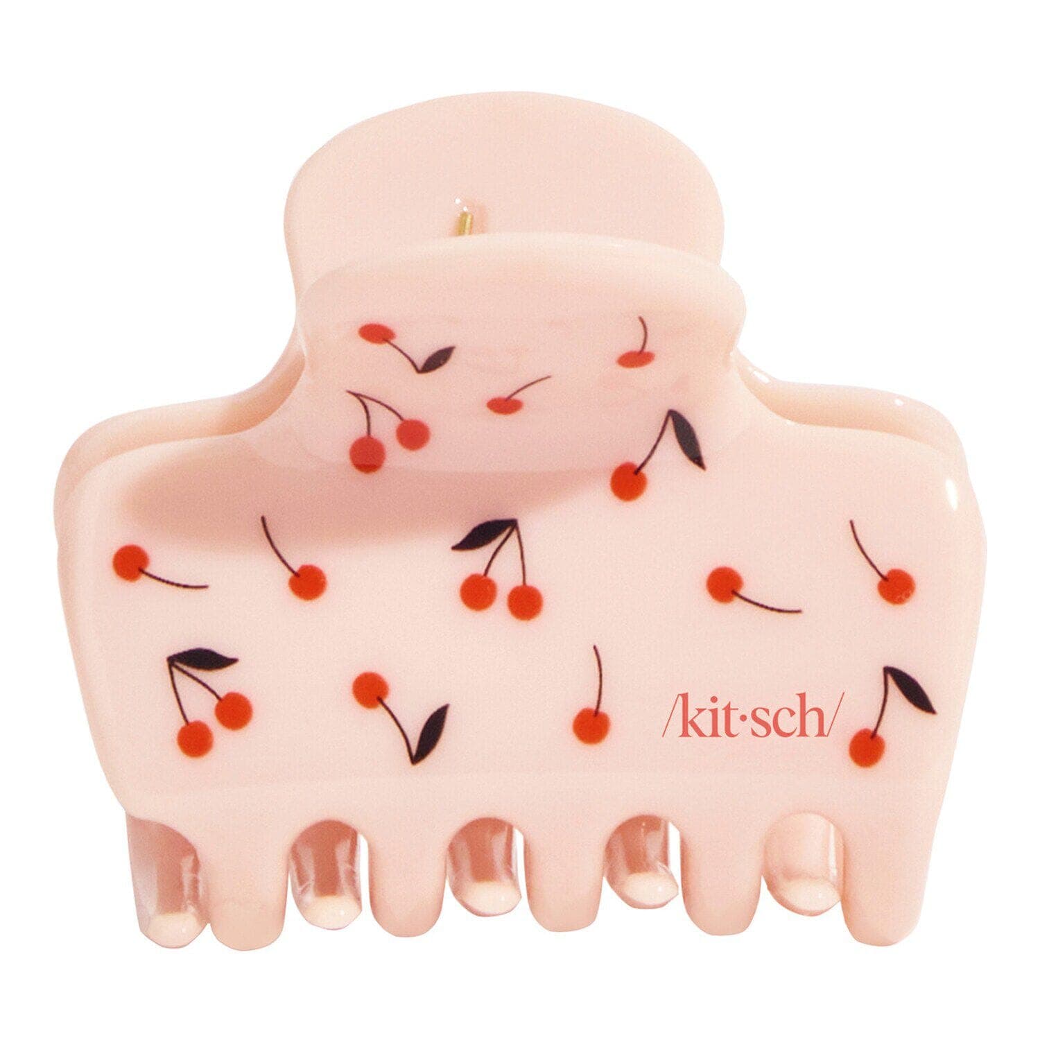 Medium Cloud Clip - Cherry Print