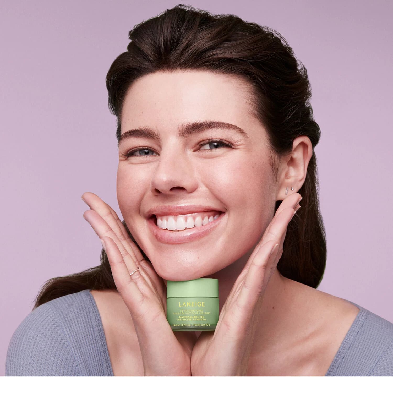 Lip Sleeping Mask Matcha Bubble Tea