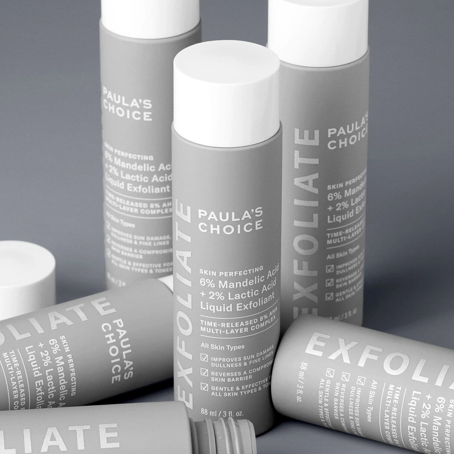 Skin Perfecting 6% Mandelic Acid + 2% Lactic Acid Liquid Exfoliant