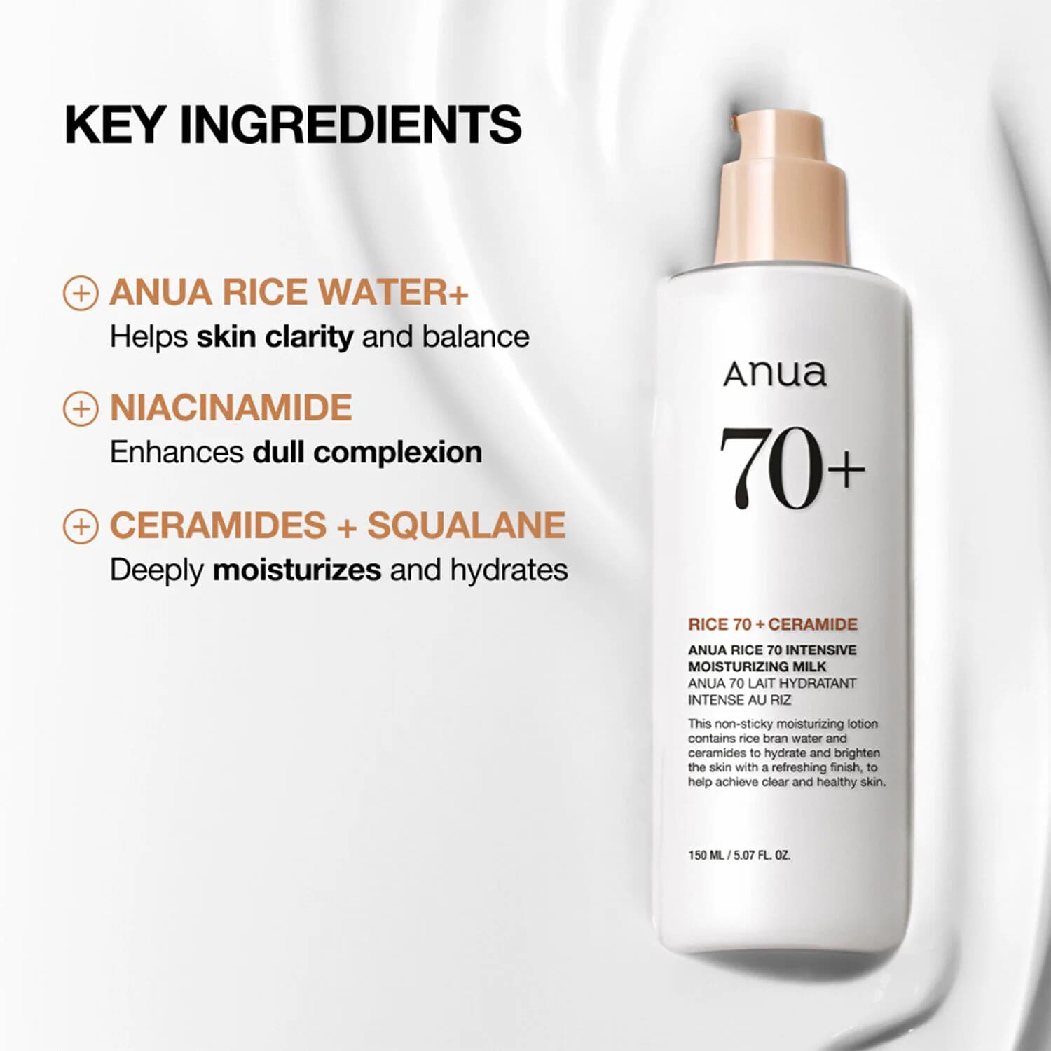 Rice 70 Intensive Moisturizing Milk