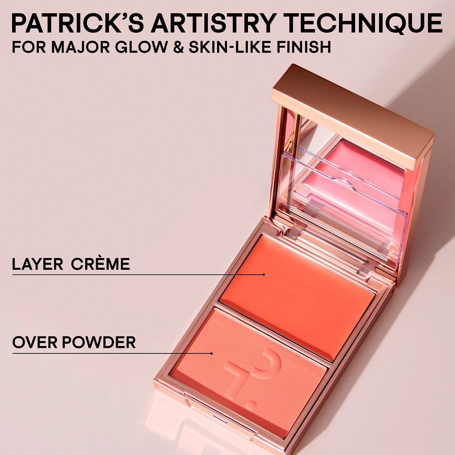 Mini Major Headlines Double-Take Crème and Powder Blush Duo