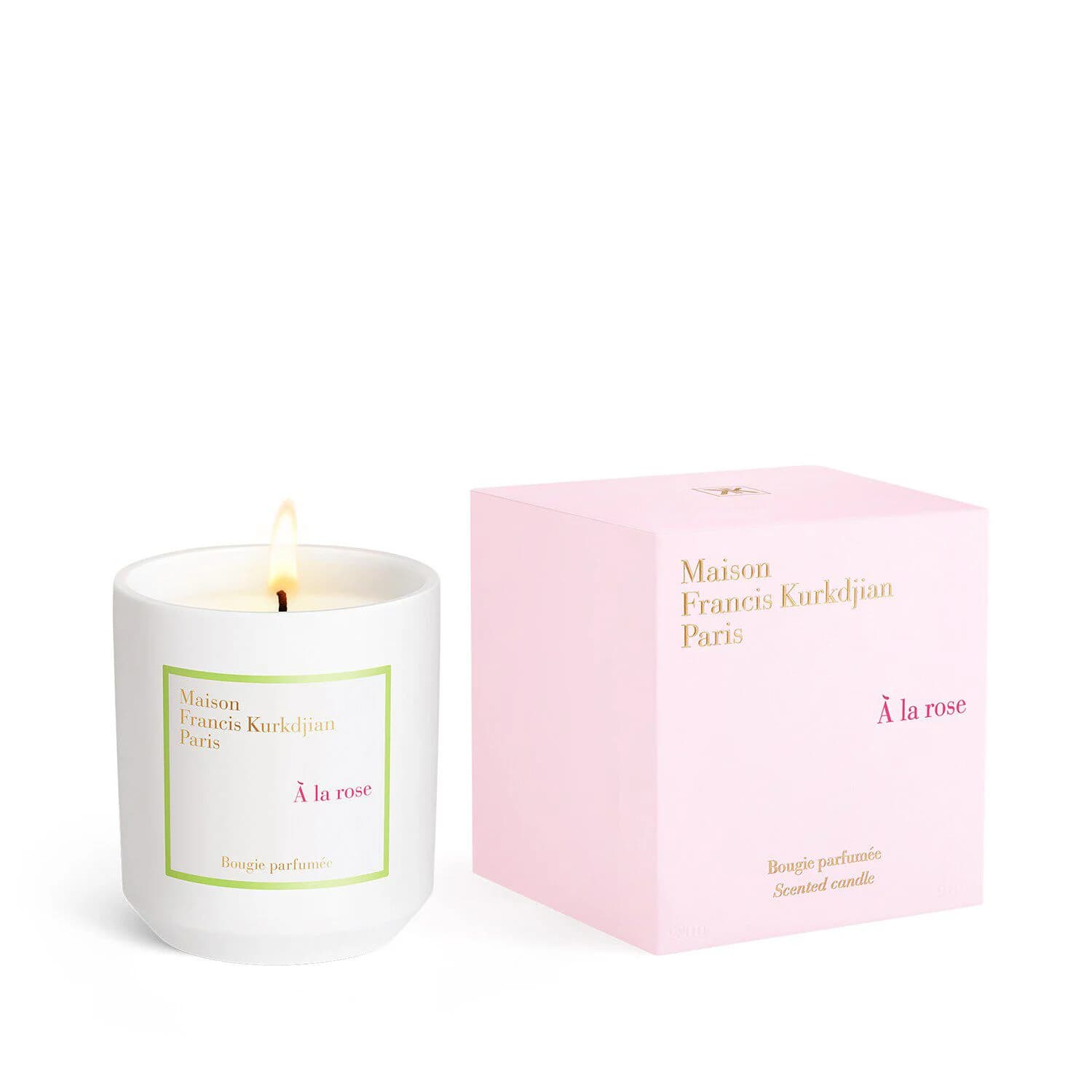 A La Rose Scented Candle