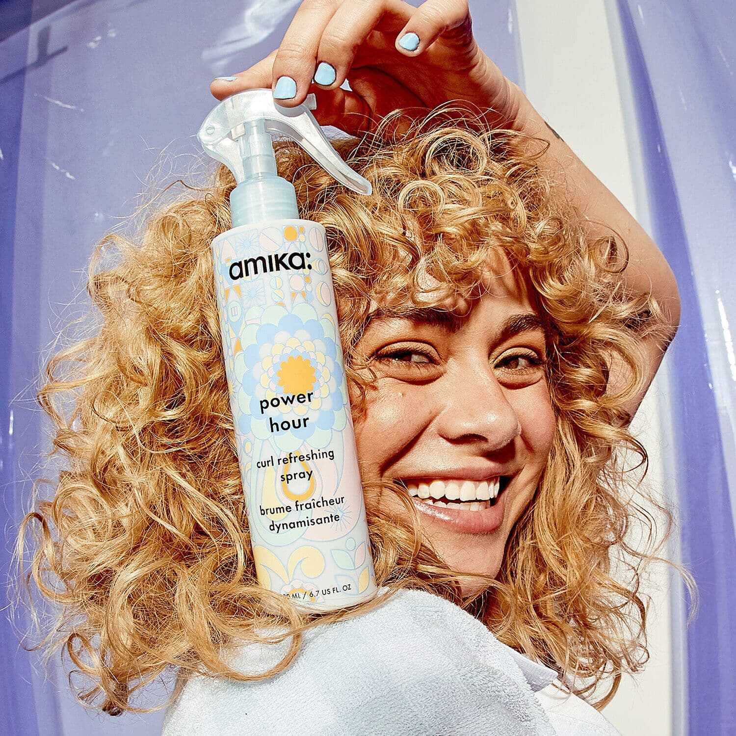 Power Hour Curl Refreshing spray