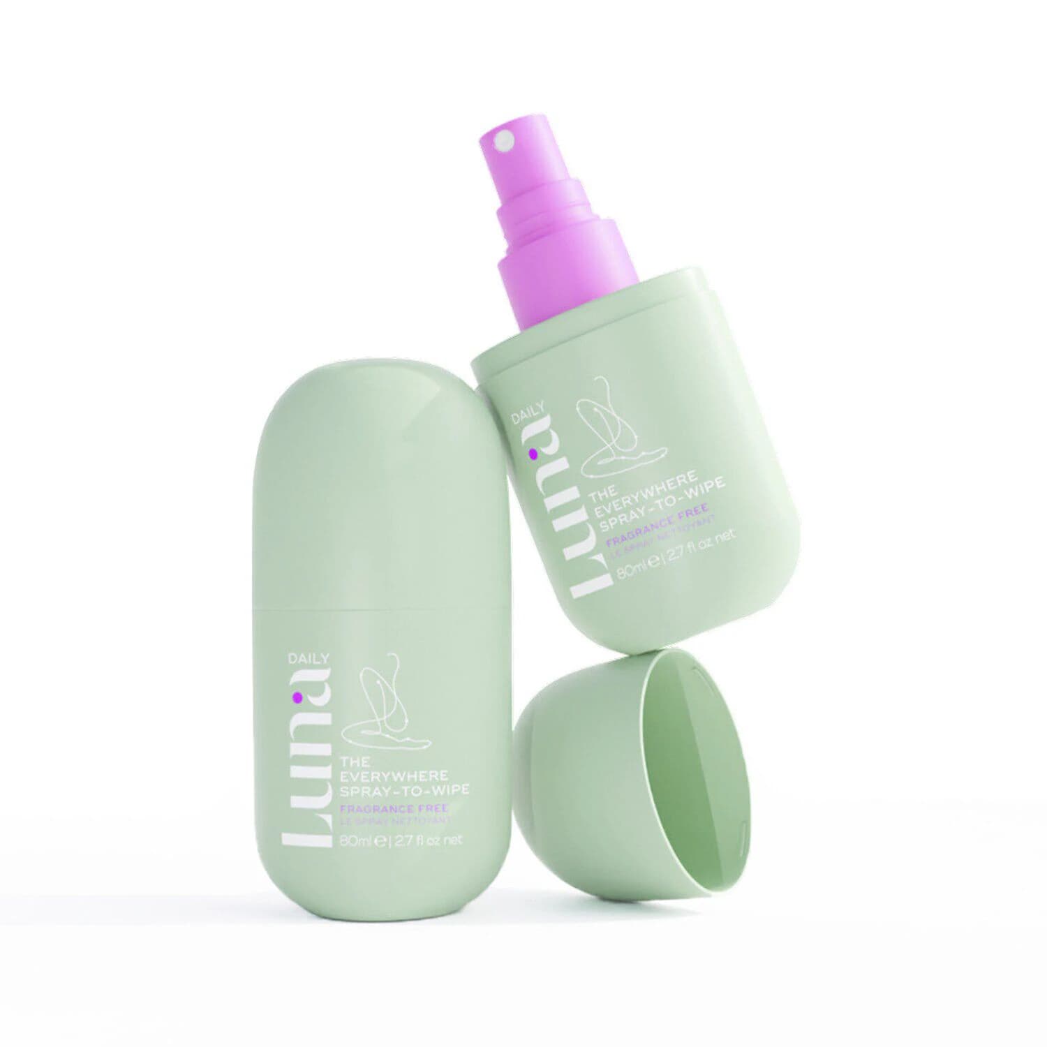 The Fragrance Free Everywhere Spray-To-Wipe - With Prebiotics + Vitamins C & E