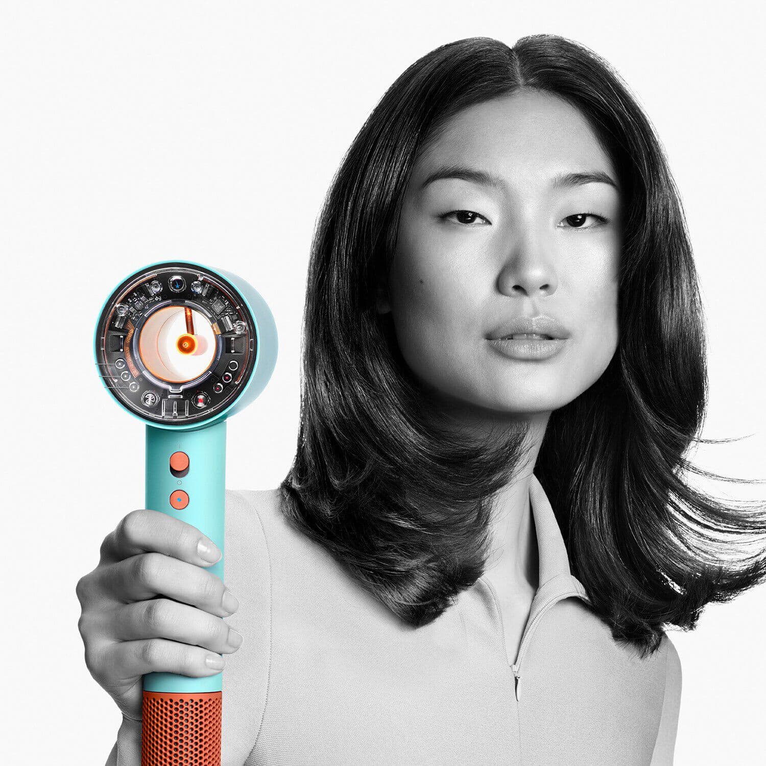 Dyson Supersonic Nural™ Hair Dryer (Ceramic Patina/Topaz Orange)
