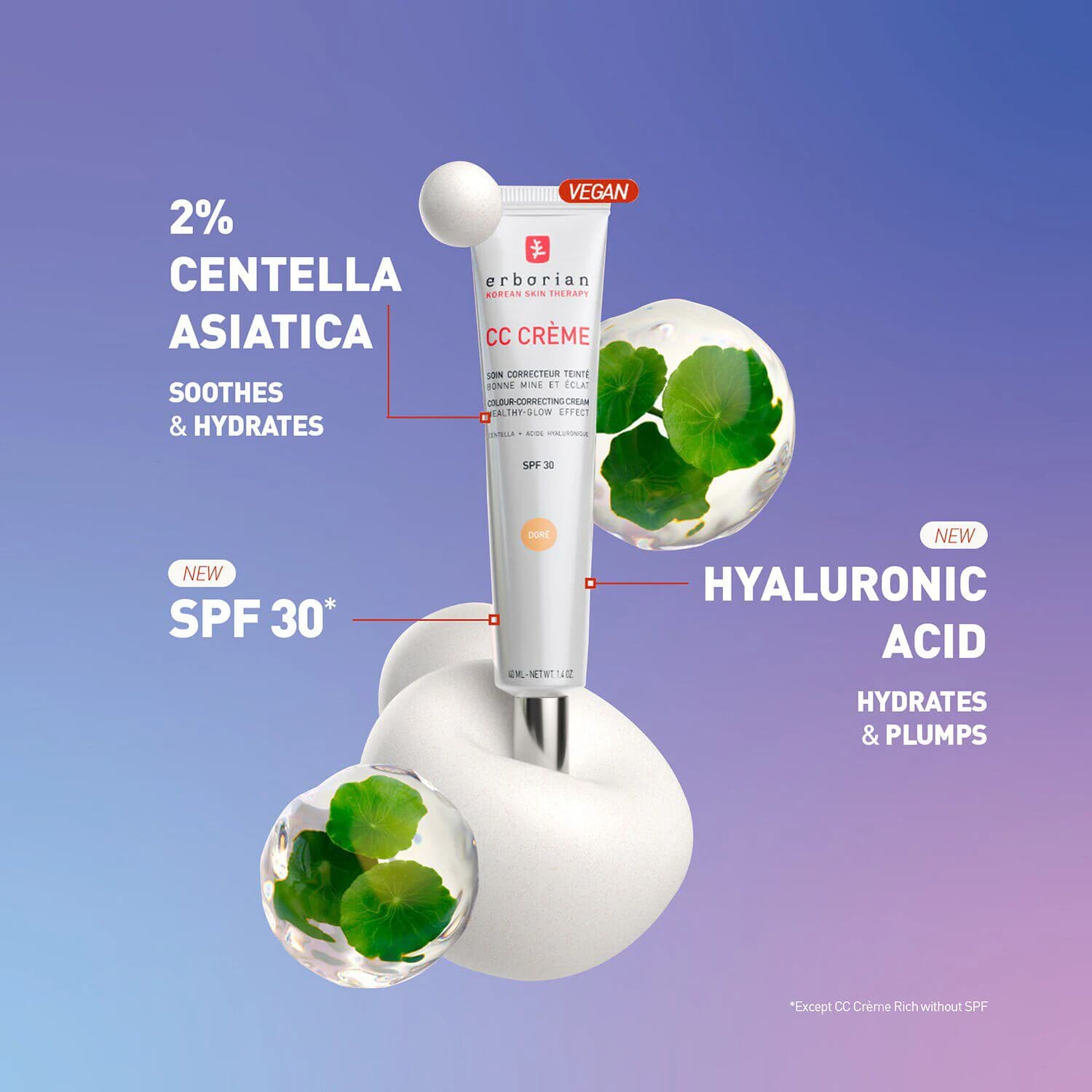 Korean Skincare Routine with CC Crème Doré
