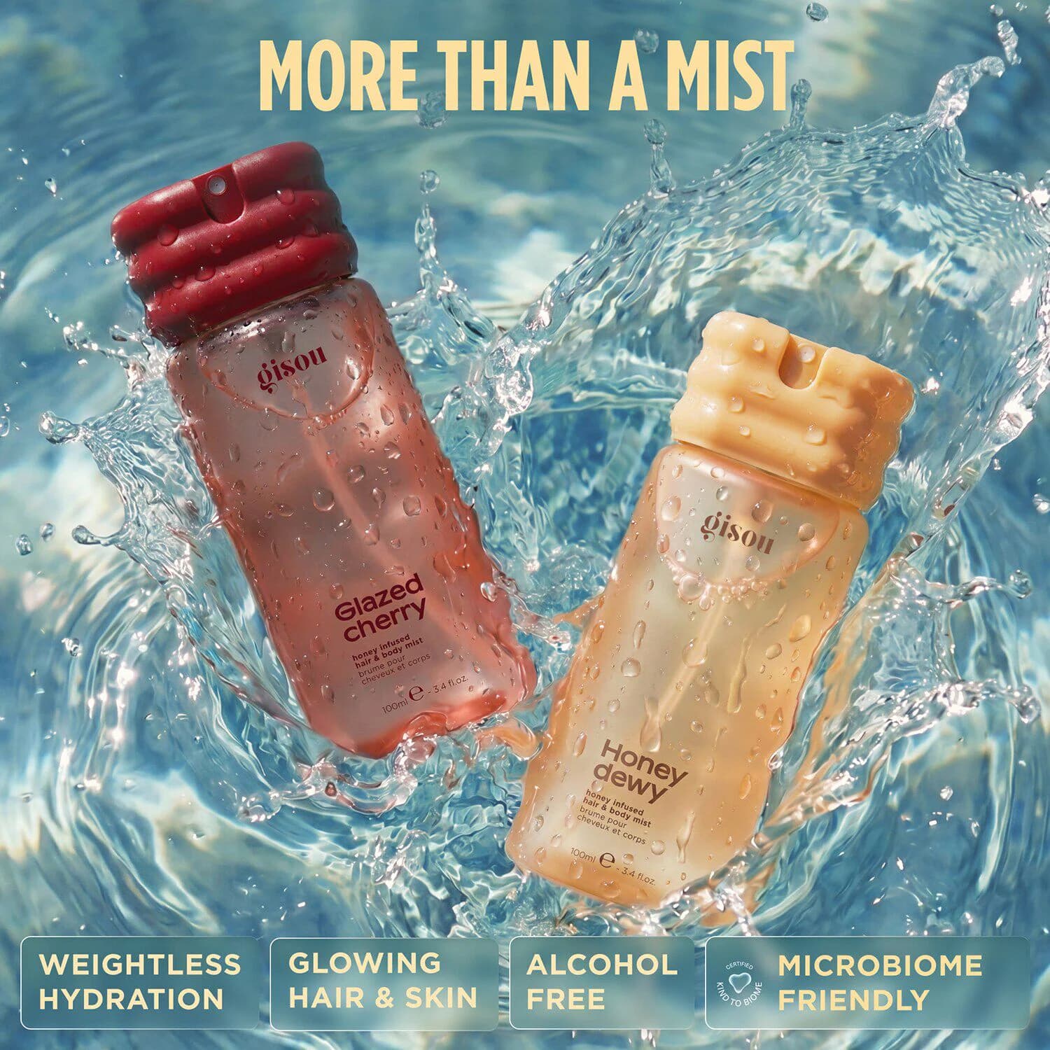 Honey Infused Hair & Body Mist Honey Dewy