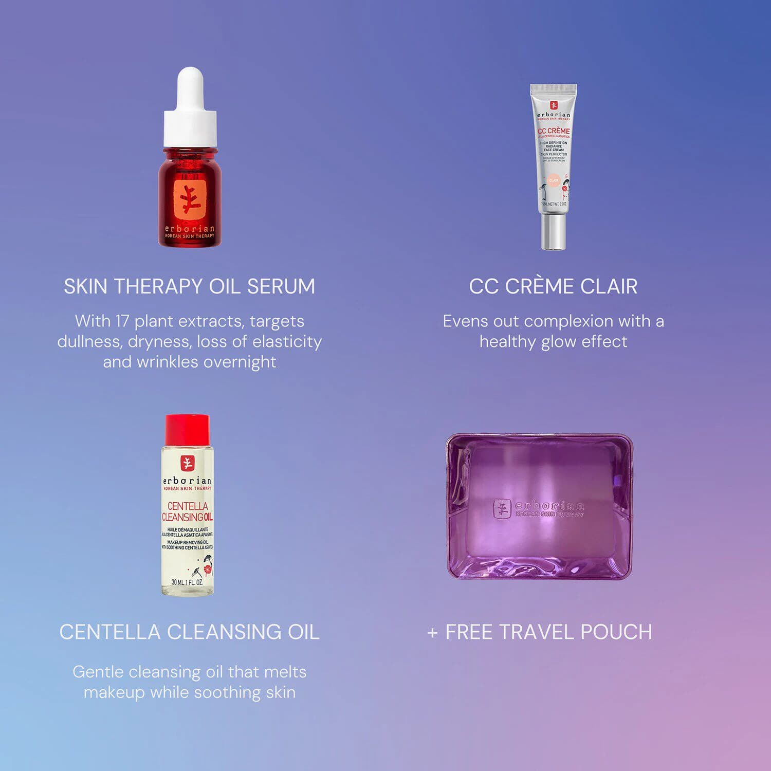 CC Crème Travel Set – Clair