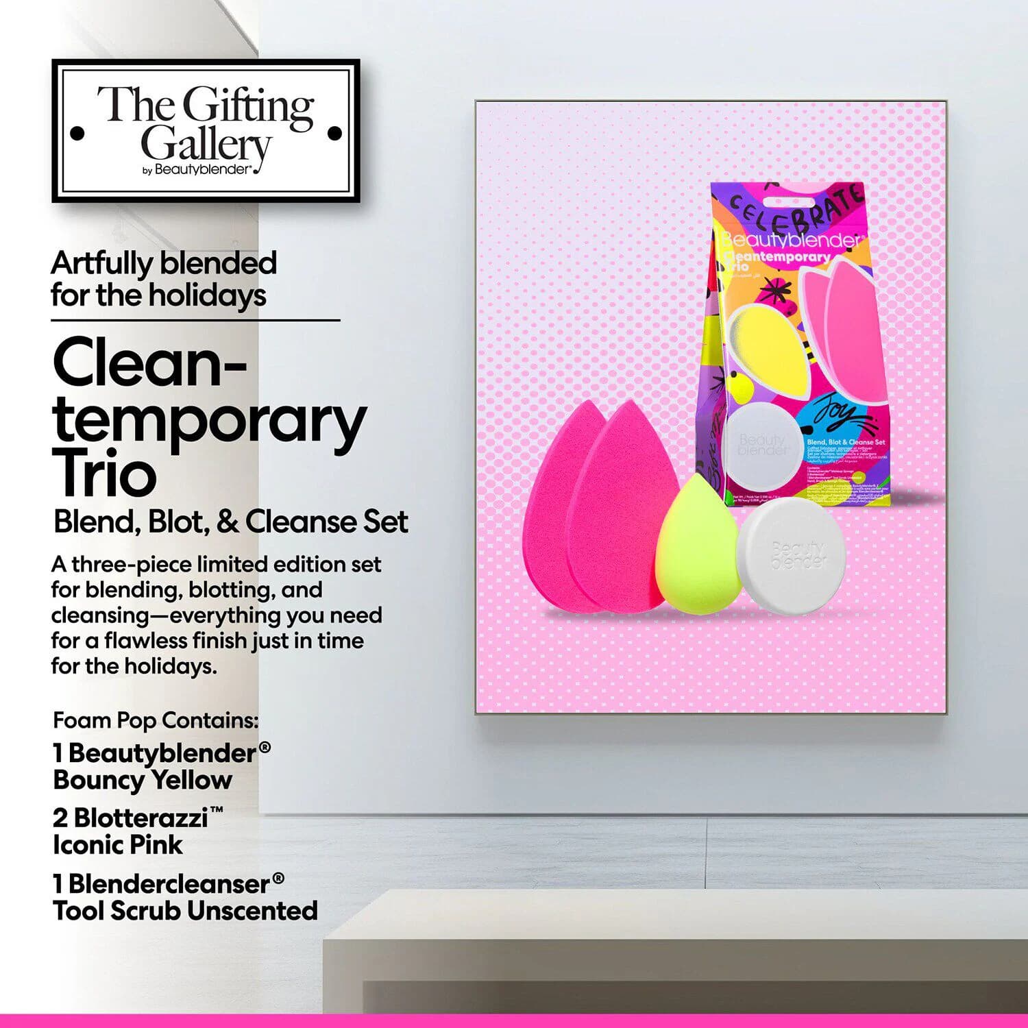 Cleantemporary Trio Blend, Blot & Cleanse Set