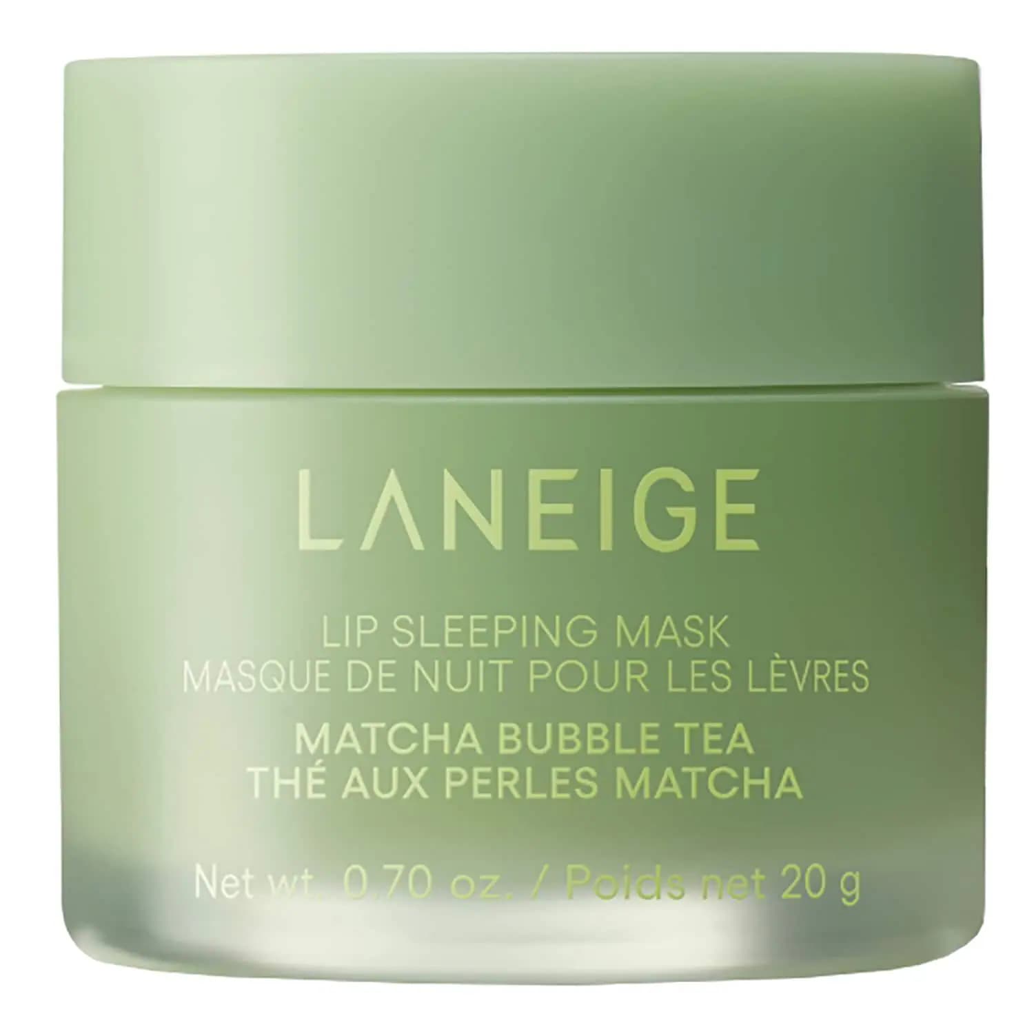 Lip Sleeping Mask Matcha Bubble Tea