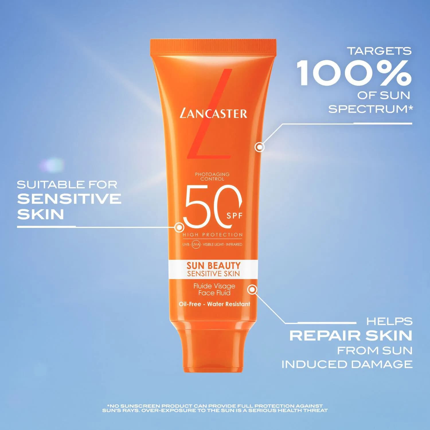 Sun Sensitive - Oil-Free Milky Fluid SPF50