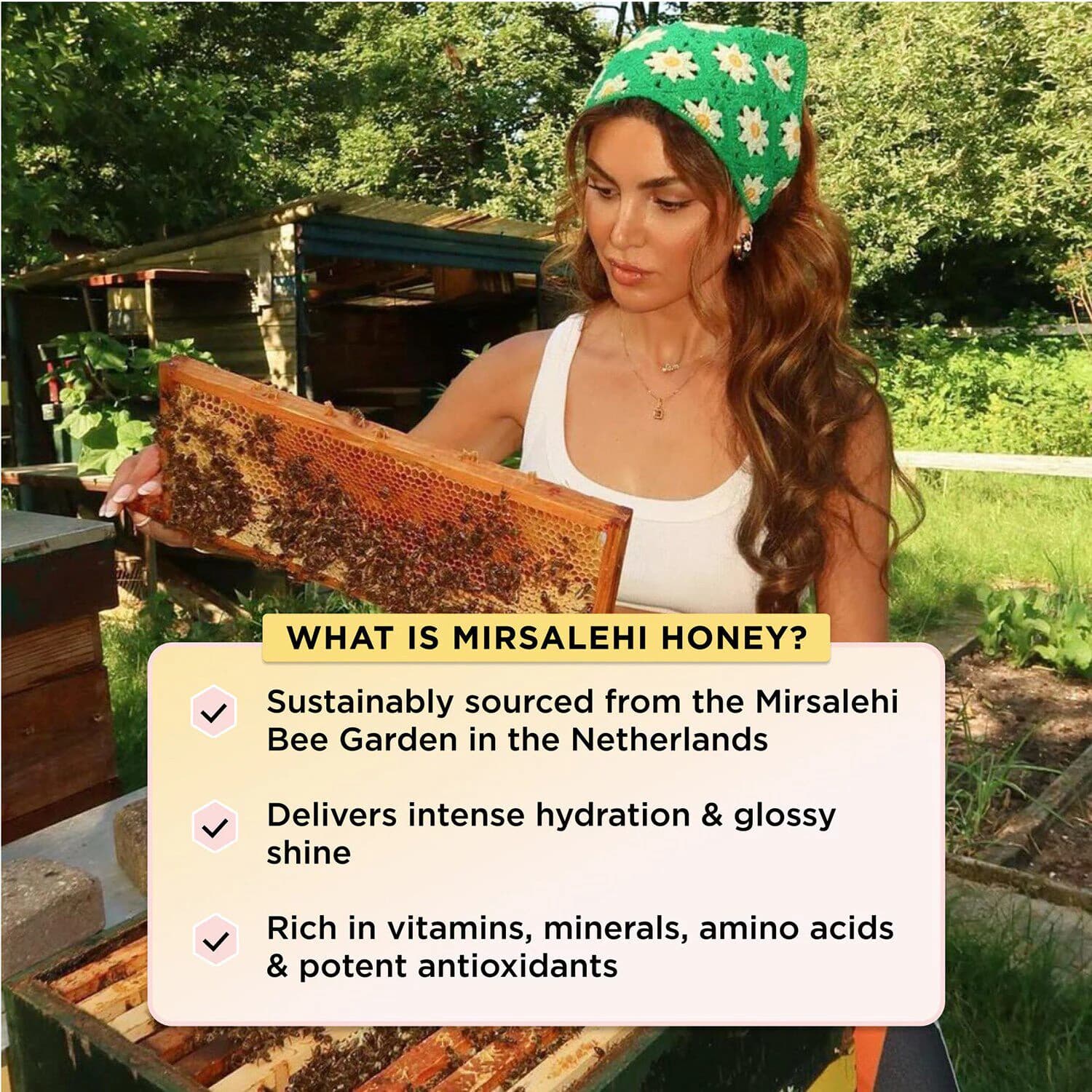 Honey Infused Hair Perfume - Wildflower Honey