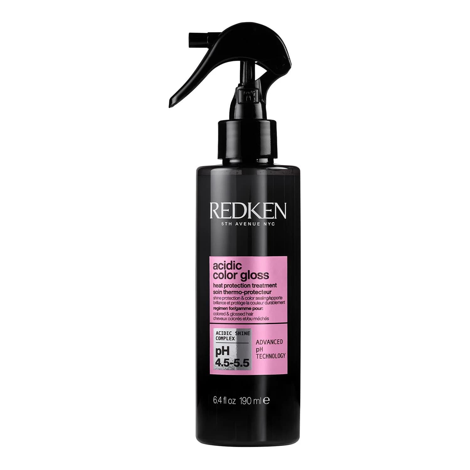 Acidic Color Gloss Heat Protection Leave-In for Color Treated Hair