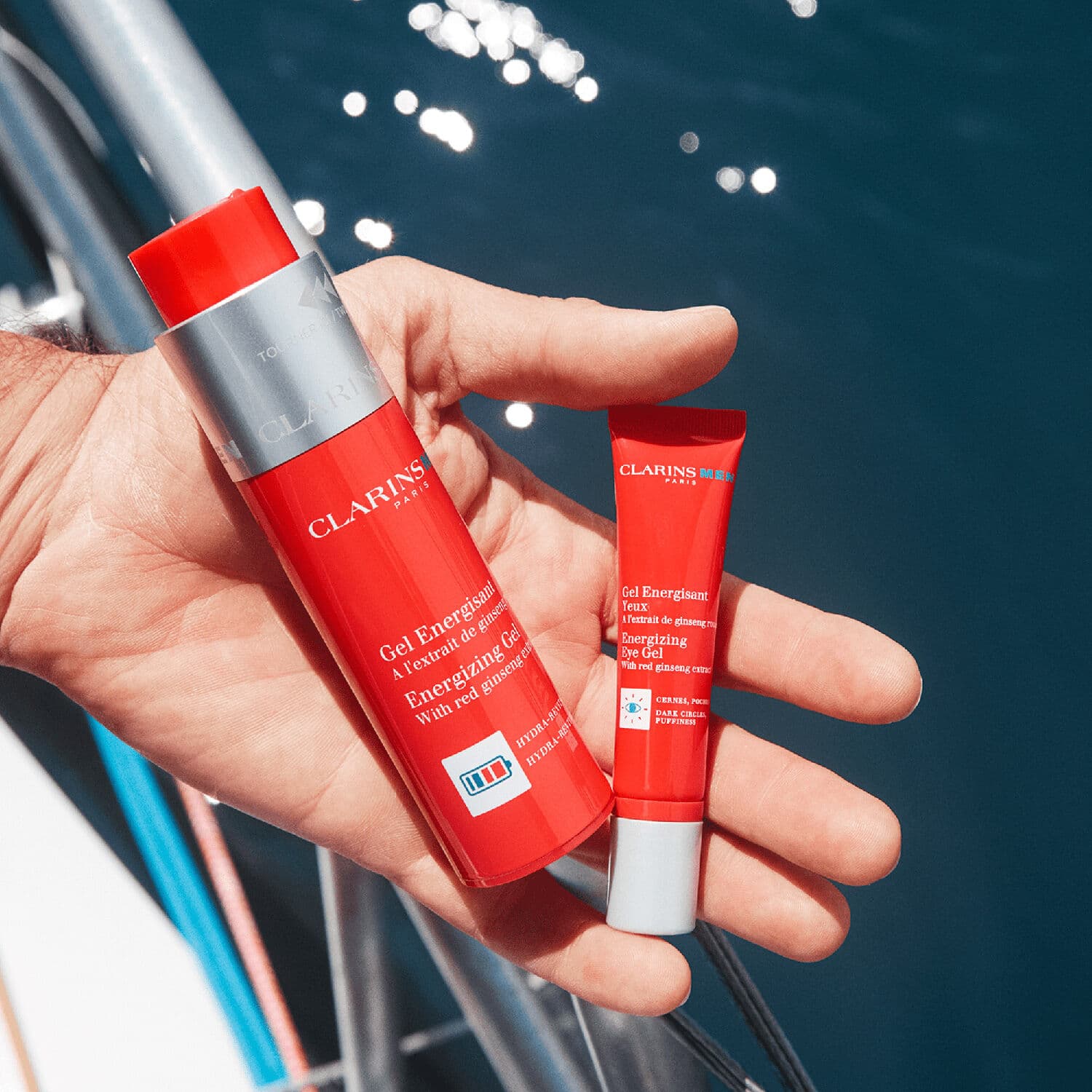 CLARINS MEN - Energizing Eye Gel